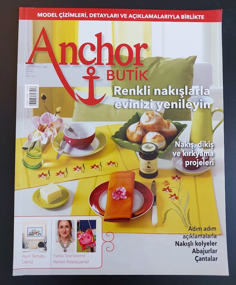 Kanaviçe Dergi -Anchor Butik