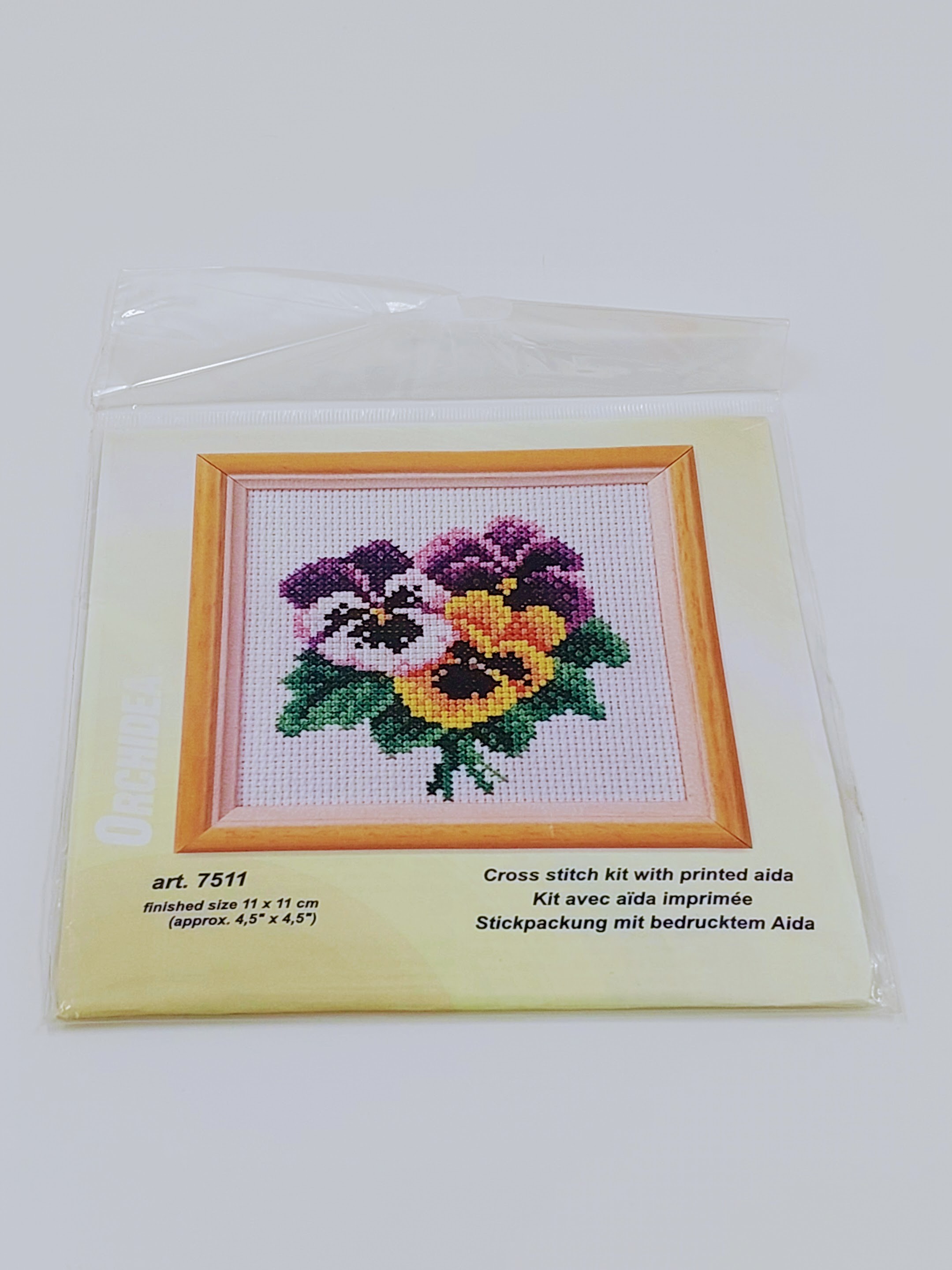 Baskılı Kanaviçe Kit-7511