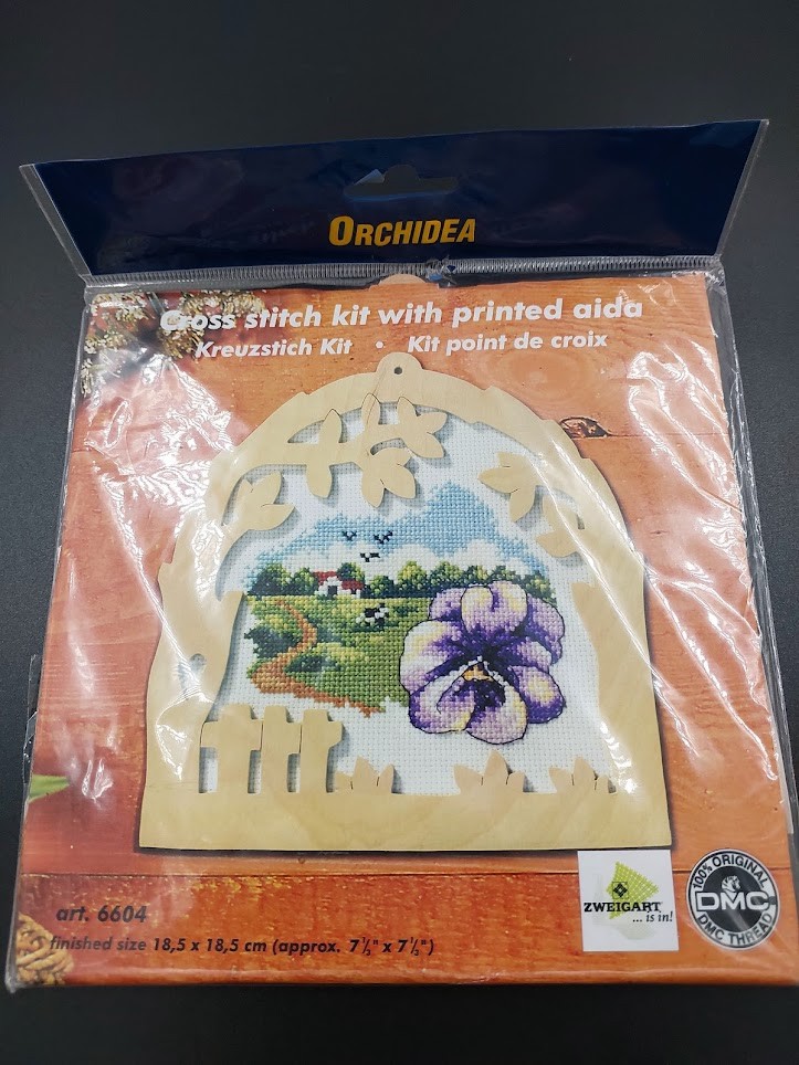 Baskılı Kanaviçe Kit-6604
