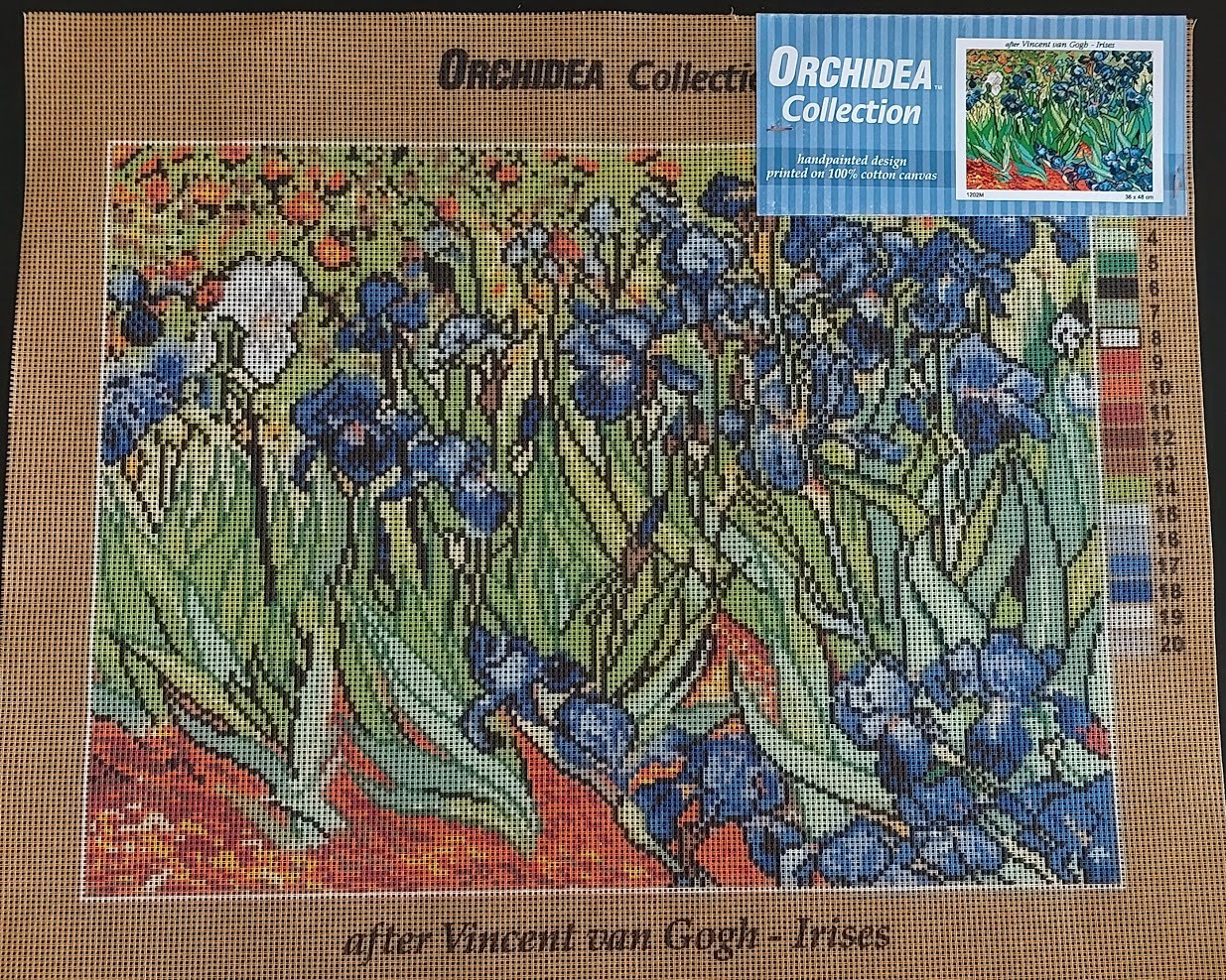 Orchidea Goblen-1202 İrisler
