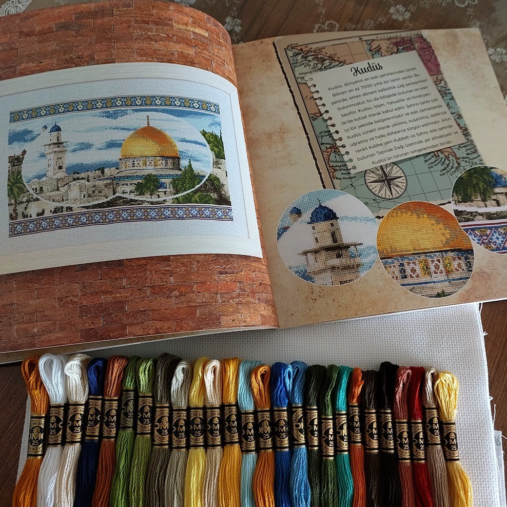 Kanaviçe Kit-Kudüs