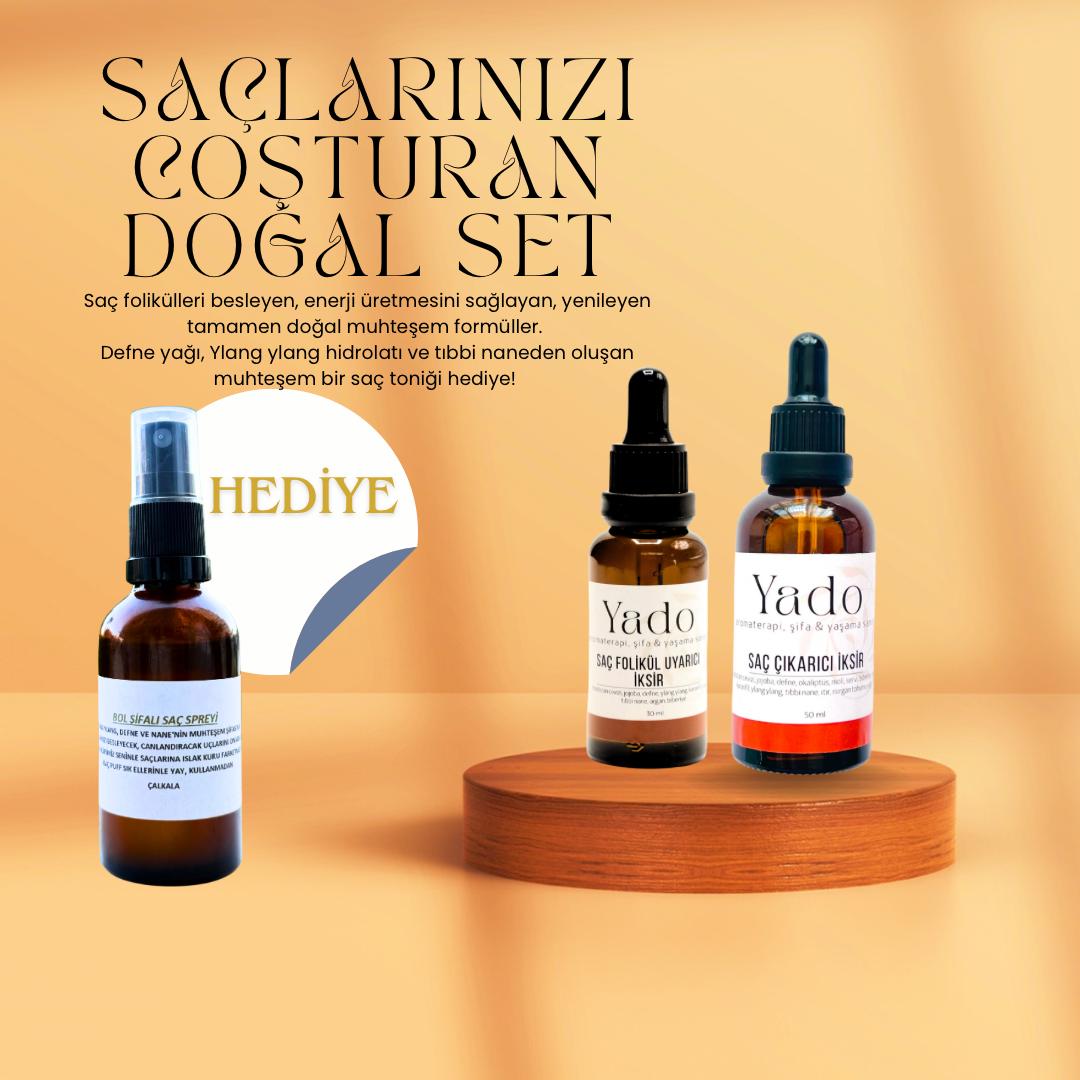 SAÇ FOLİKÜL UYARICI İKSİR-SAÇ COŞTURAN İKSİR 50 ML MUHTEŞEM SAÇ TONİĞİ HEDİYELİ