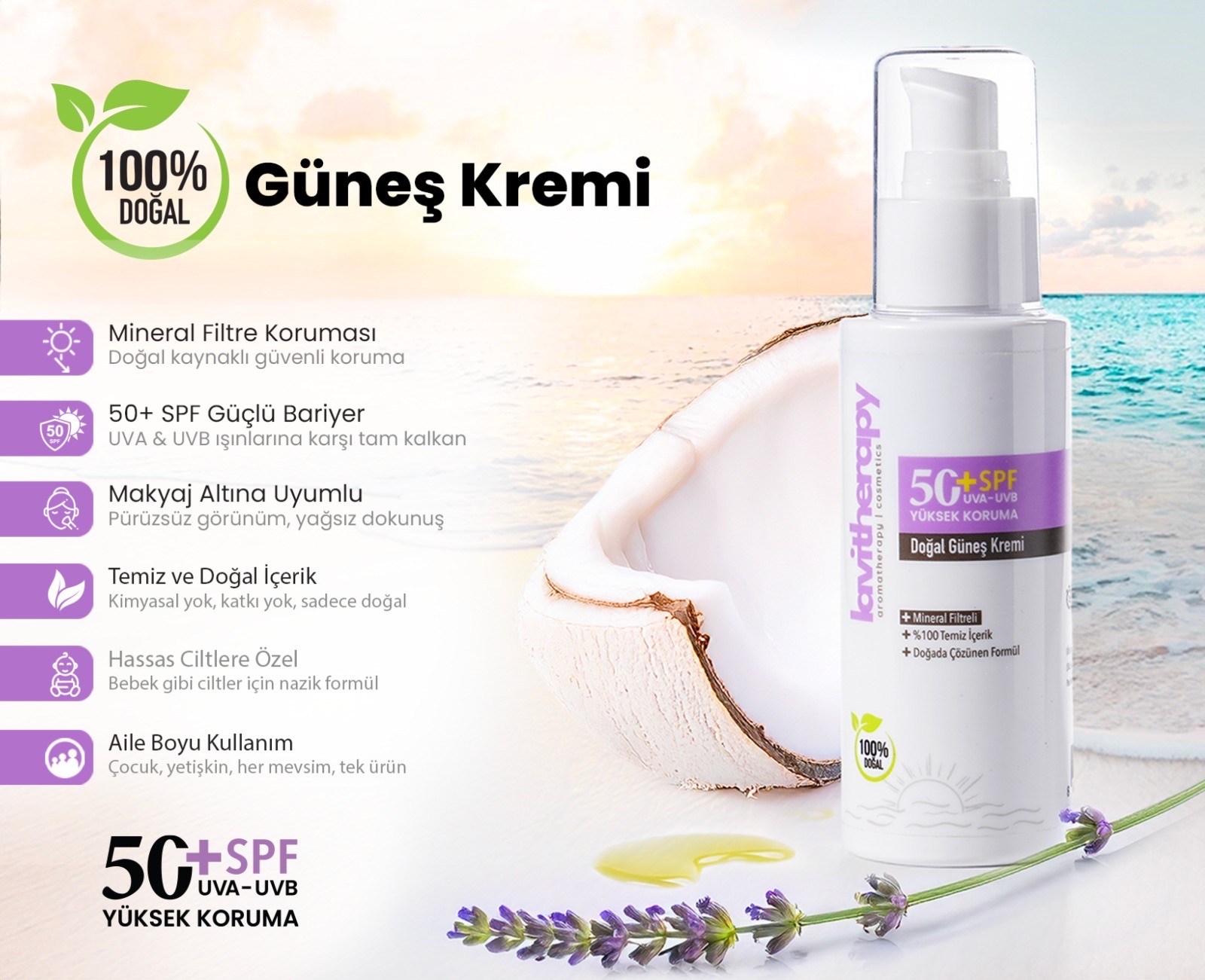 Doğal Güneş Kremi