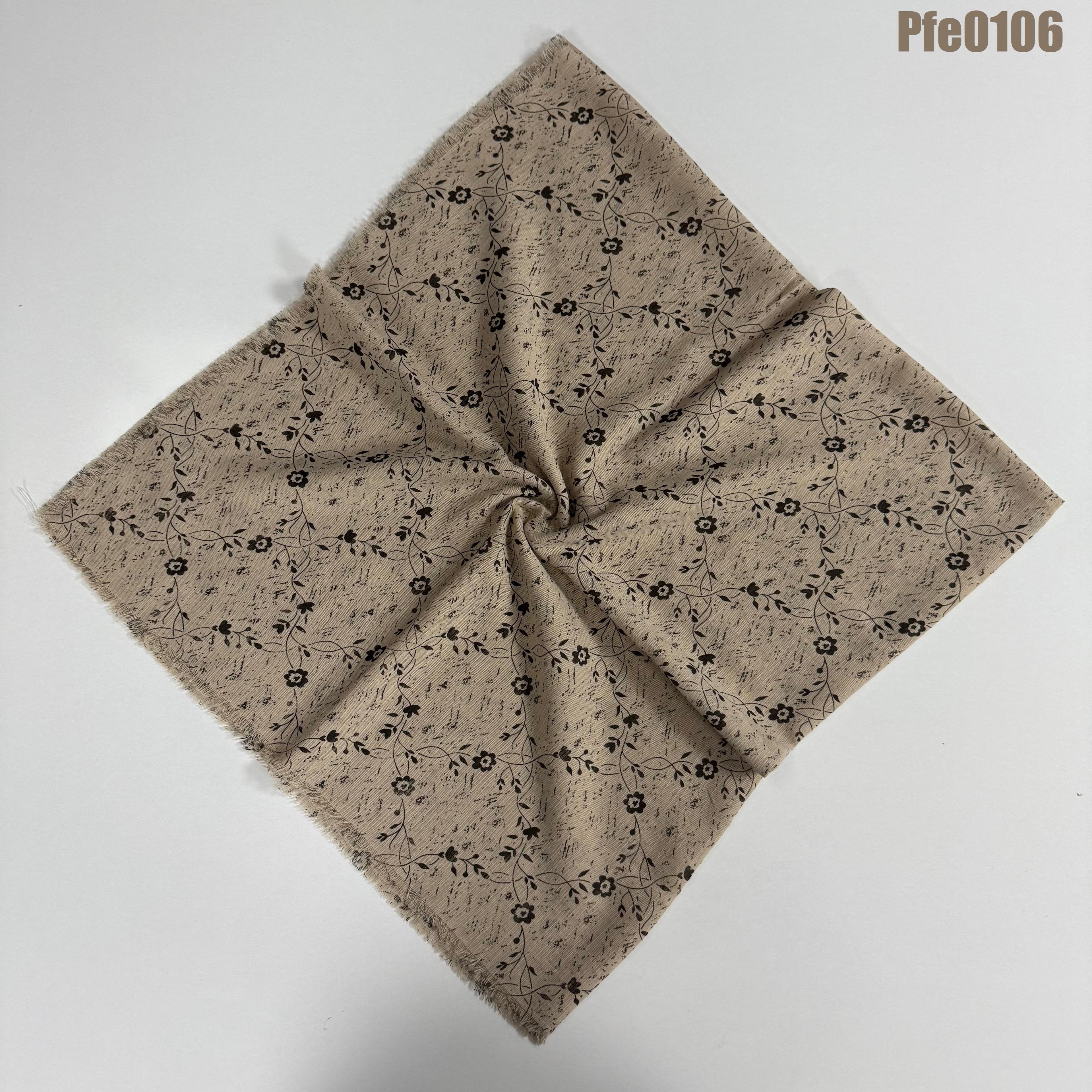 Kampanyalı Desenli Eşarp PFE01 - 6