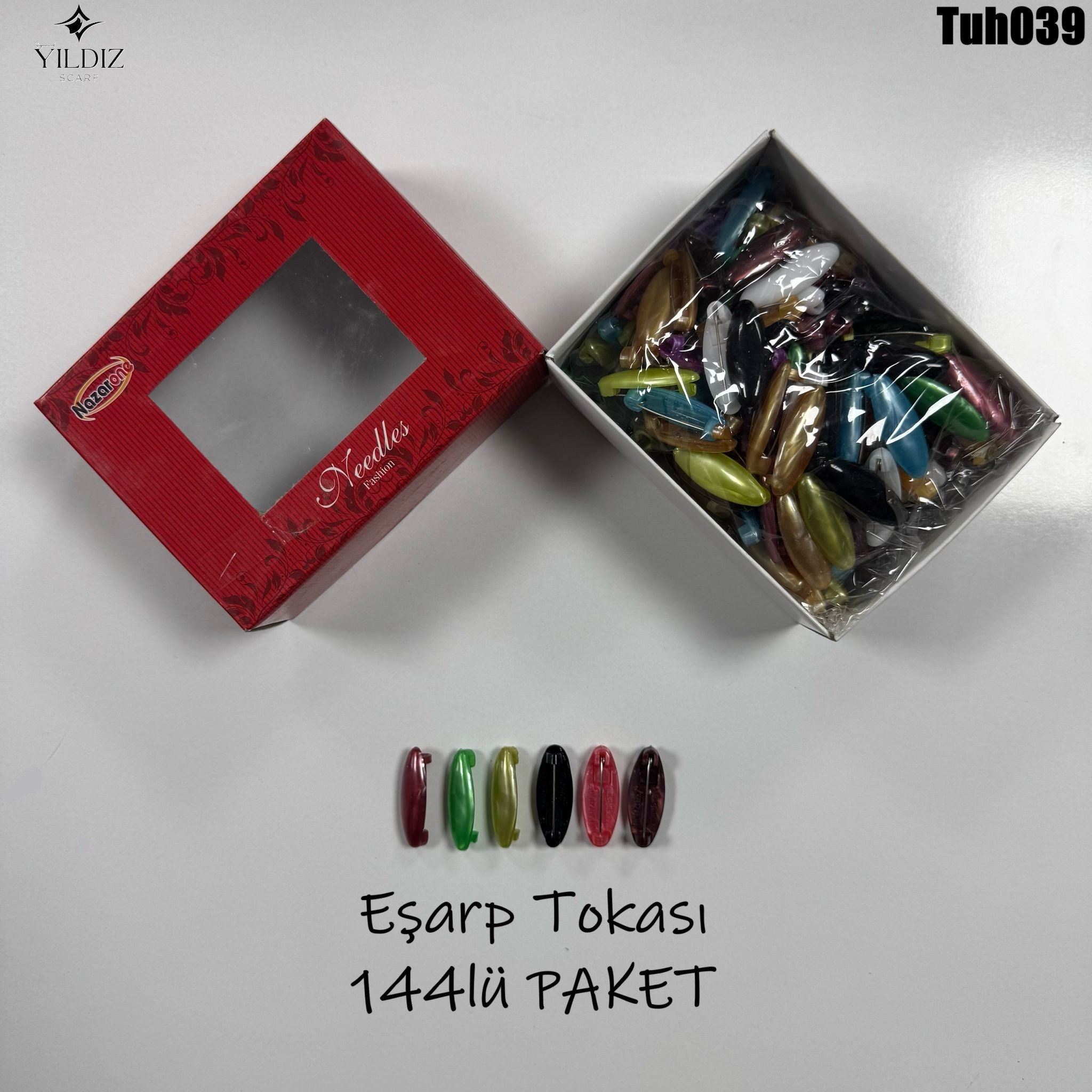 TH-39 Eşarp Tokası 144lü