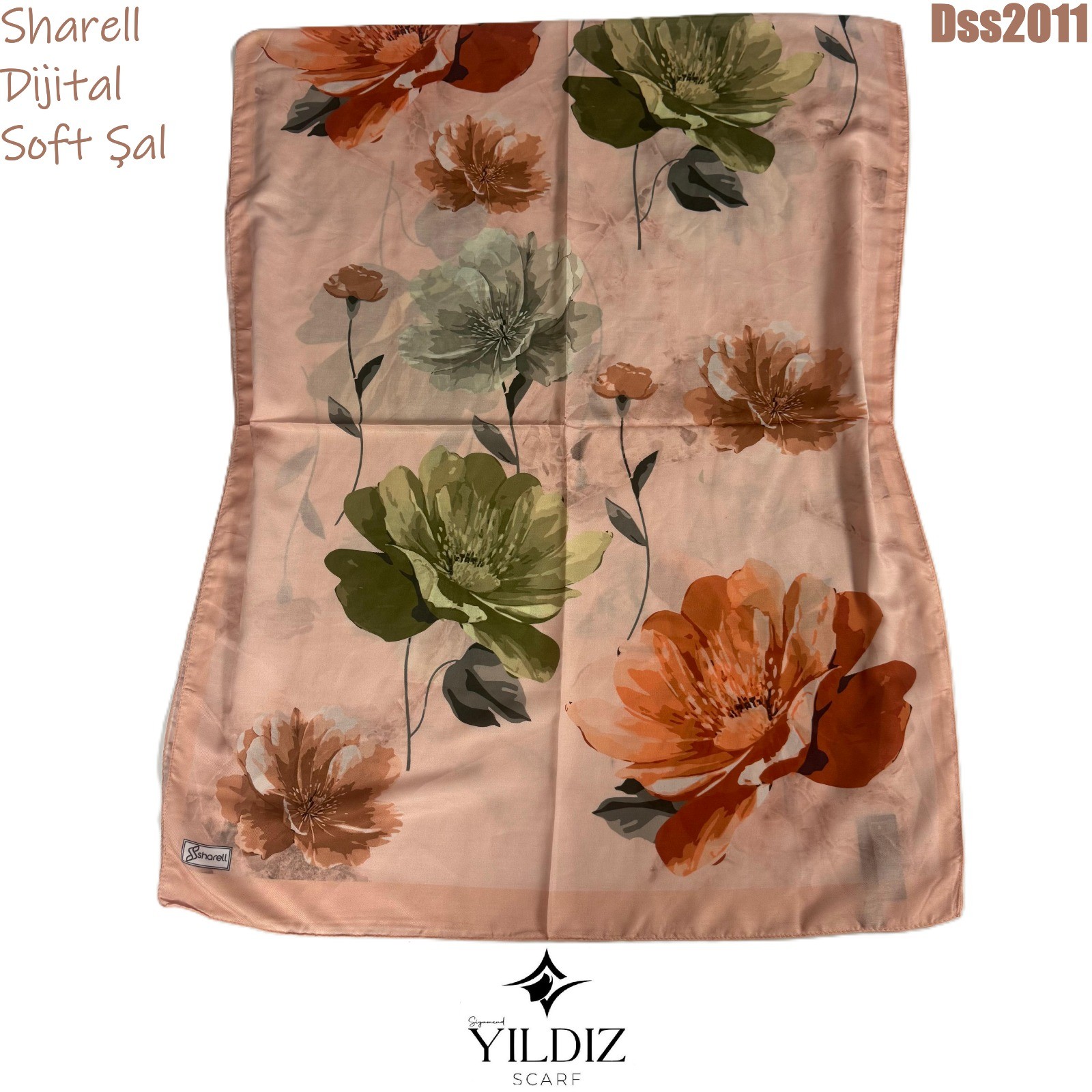 N-299 Sharell Dijital Soft Şal