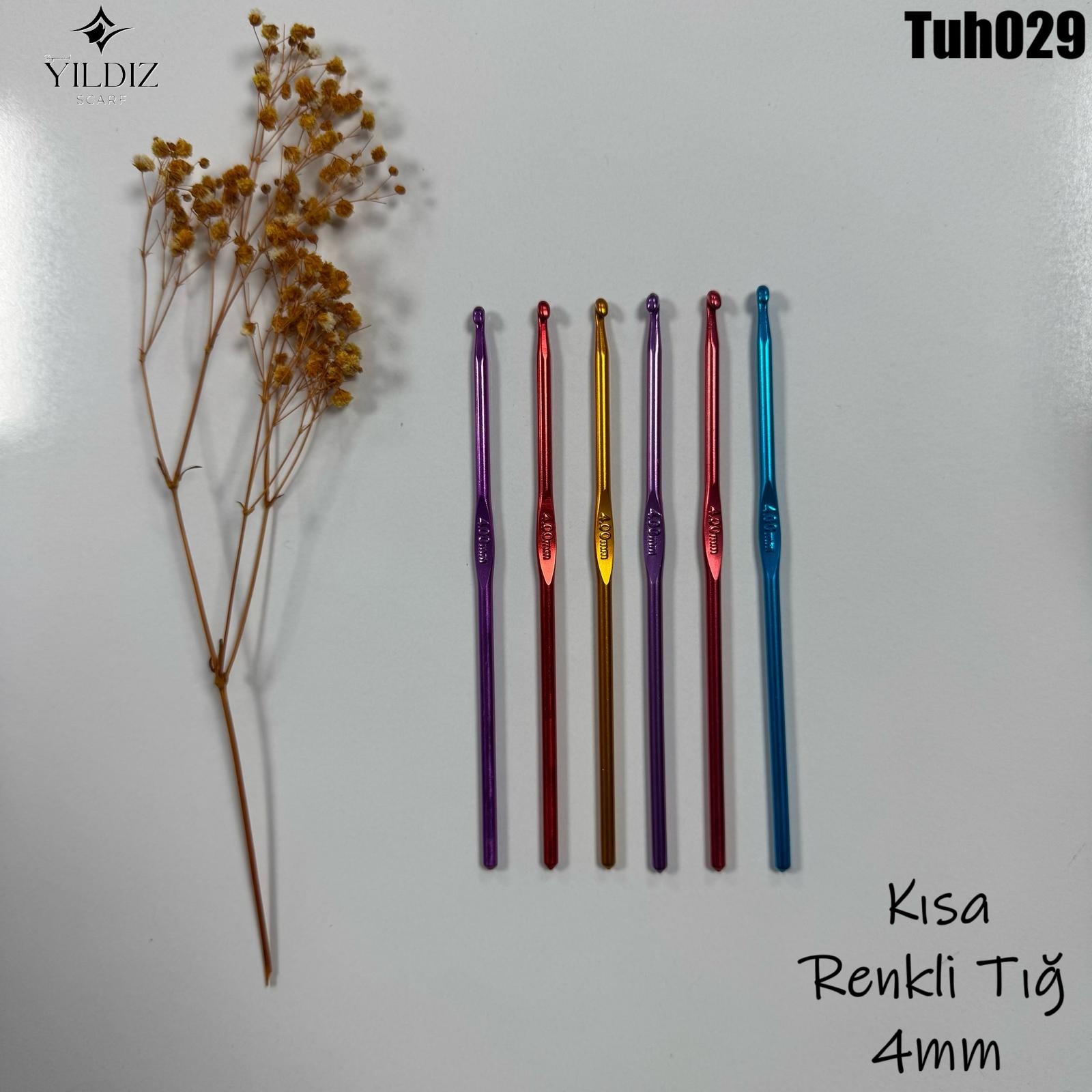 TH-29 Kısa Renkli Tığ 4,0mm