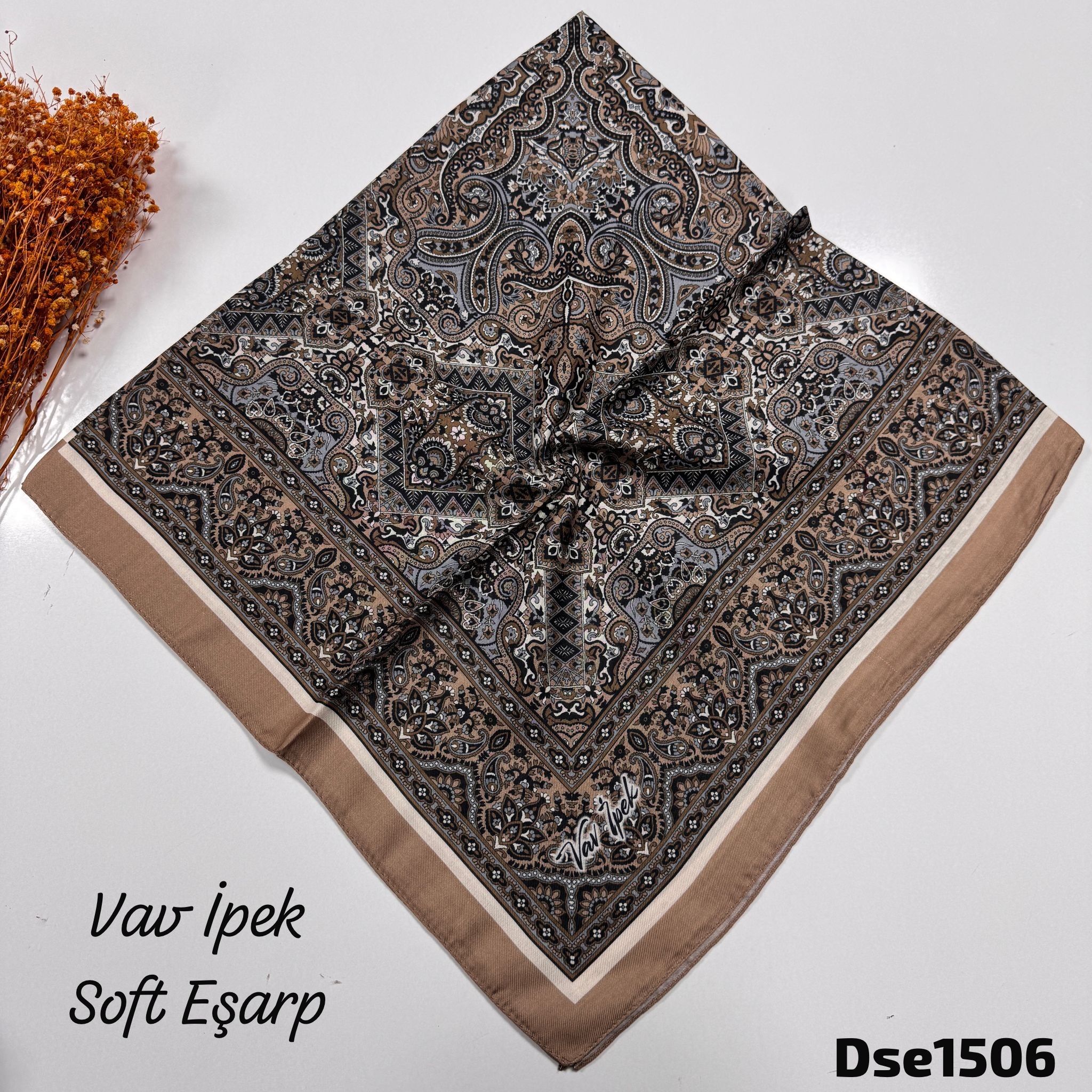 K-291 Vav İpek Soft Eşarp