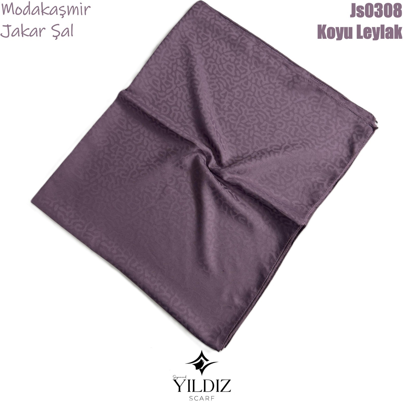 AD-47 Modakaşmir Jakar Şal- Koyu Leylak