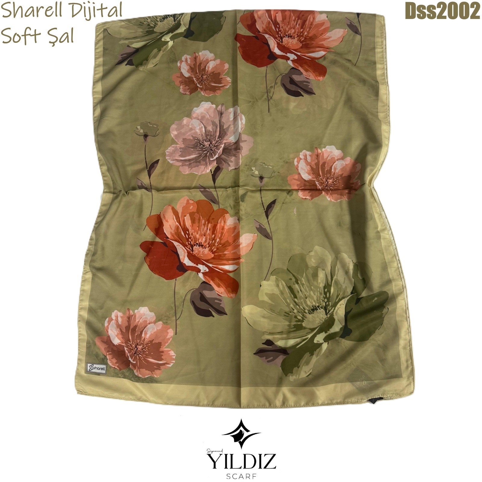 N-290 Sharell Dijital Soft Şal