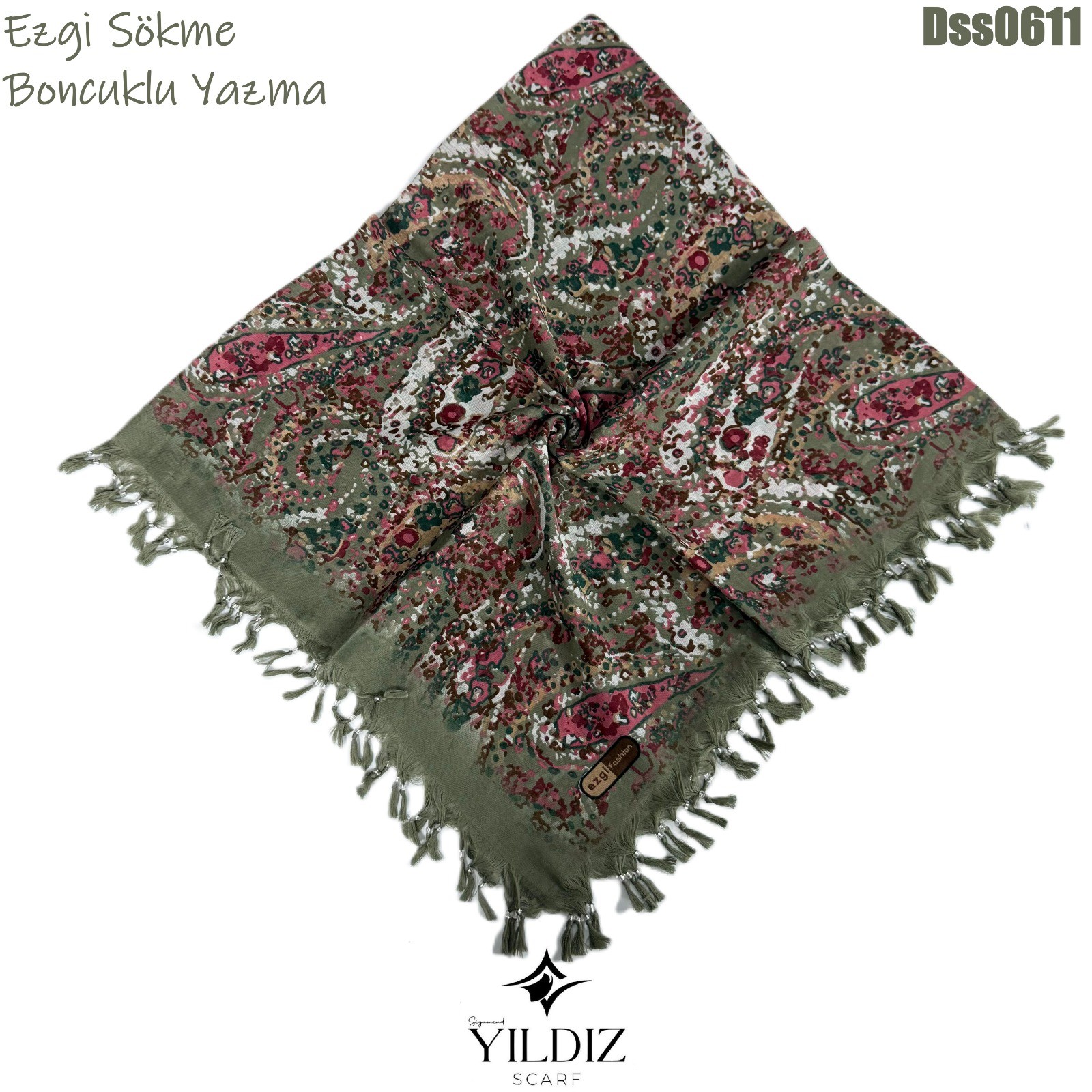 Ezgi Sökme Boncuklu Yazma SBY06 - 11