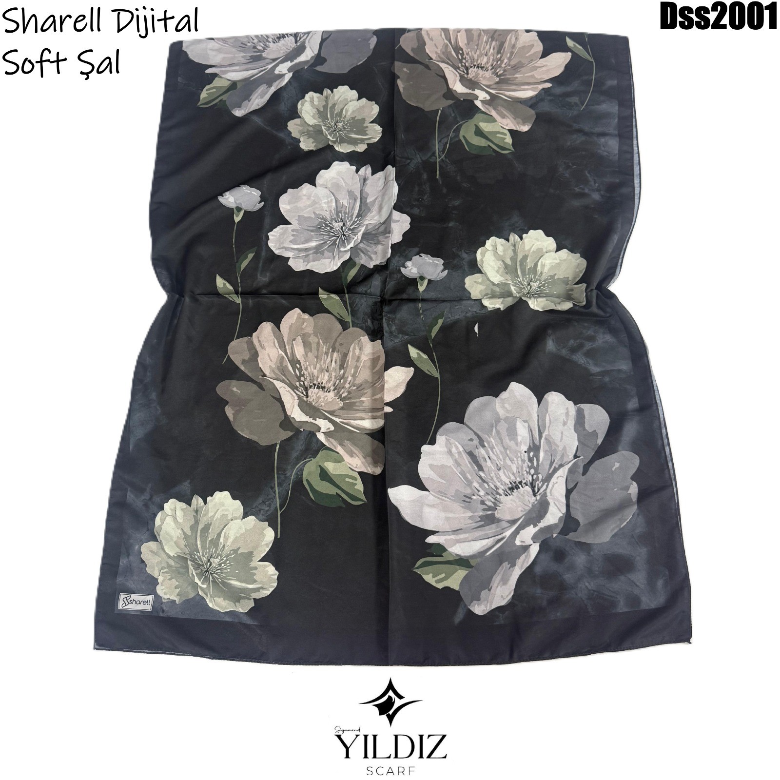 N-289 Sharell Dijital Soft Şal