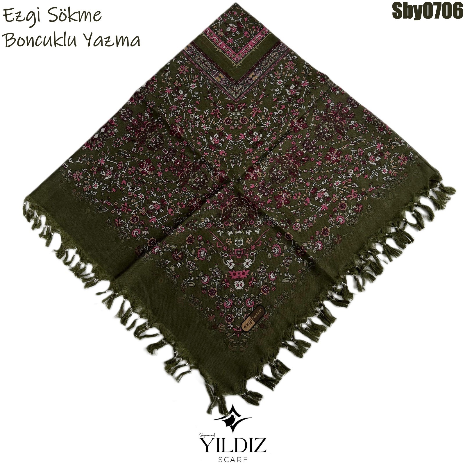 Ezgi Sökme Boncuklu Yazma SBY07 - 6