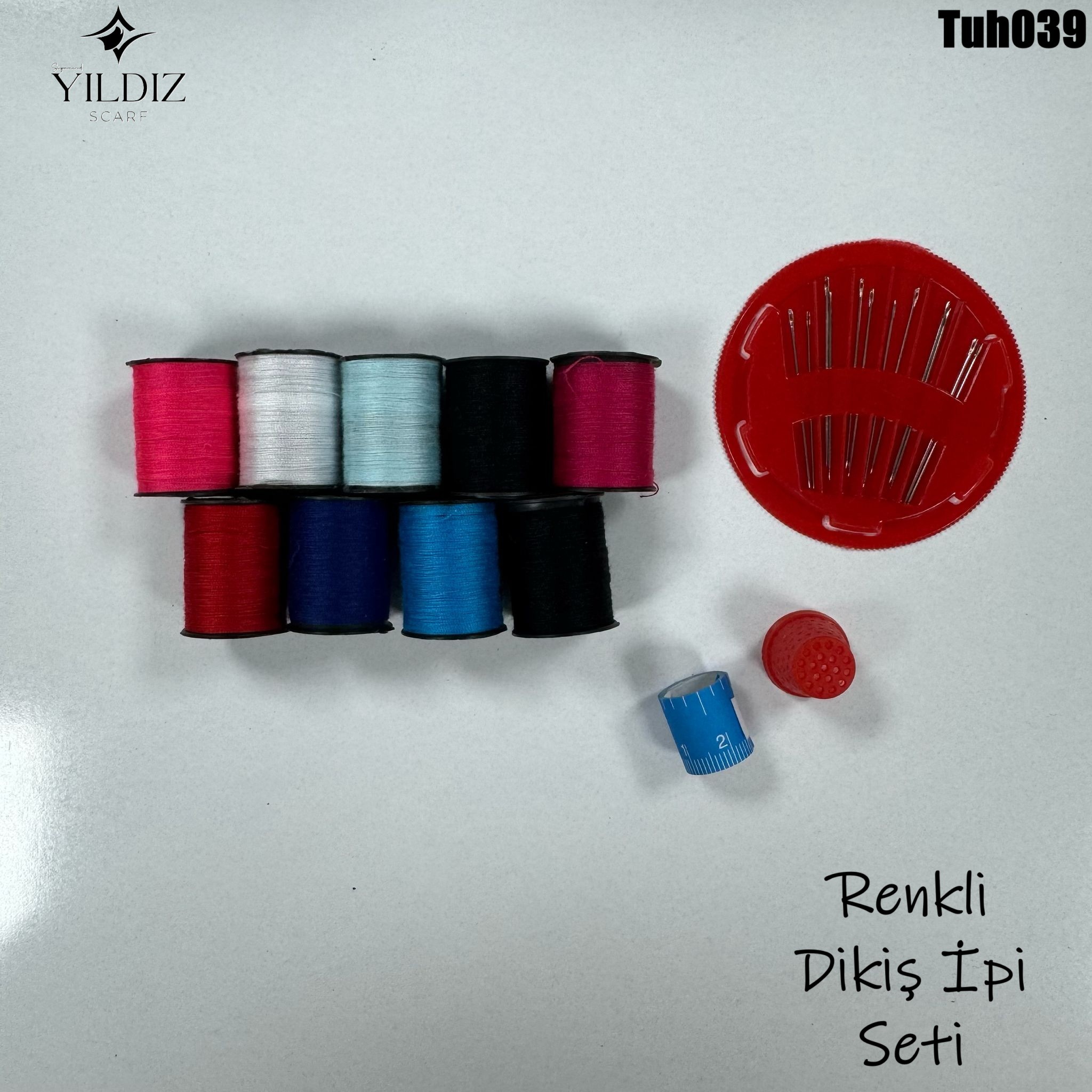 TH-39 Renkli Dikiş İpi Seti