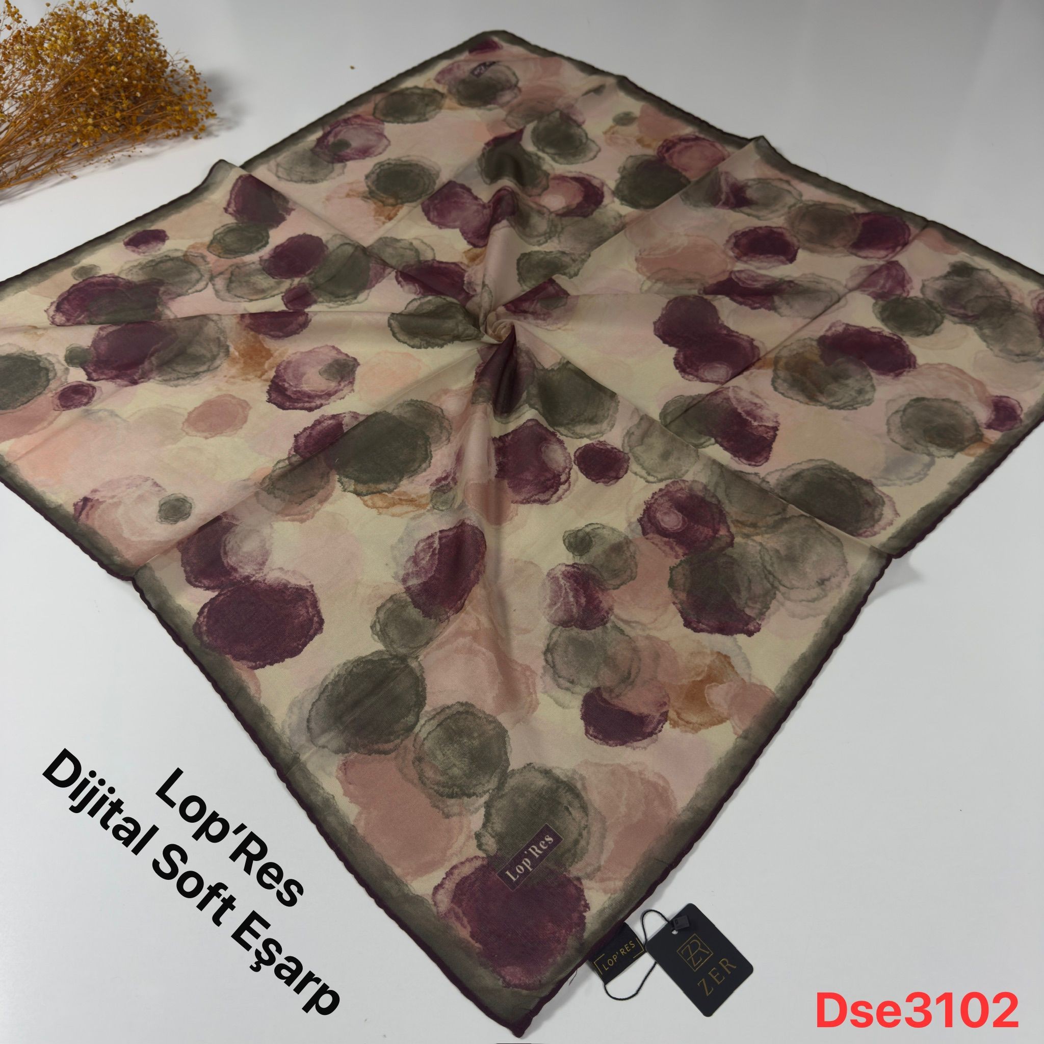 Lopres El Dikişli Soft Eşarp DSE31 - 2
