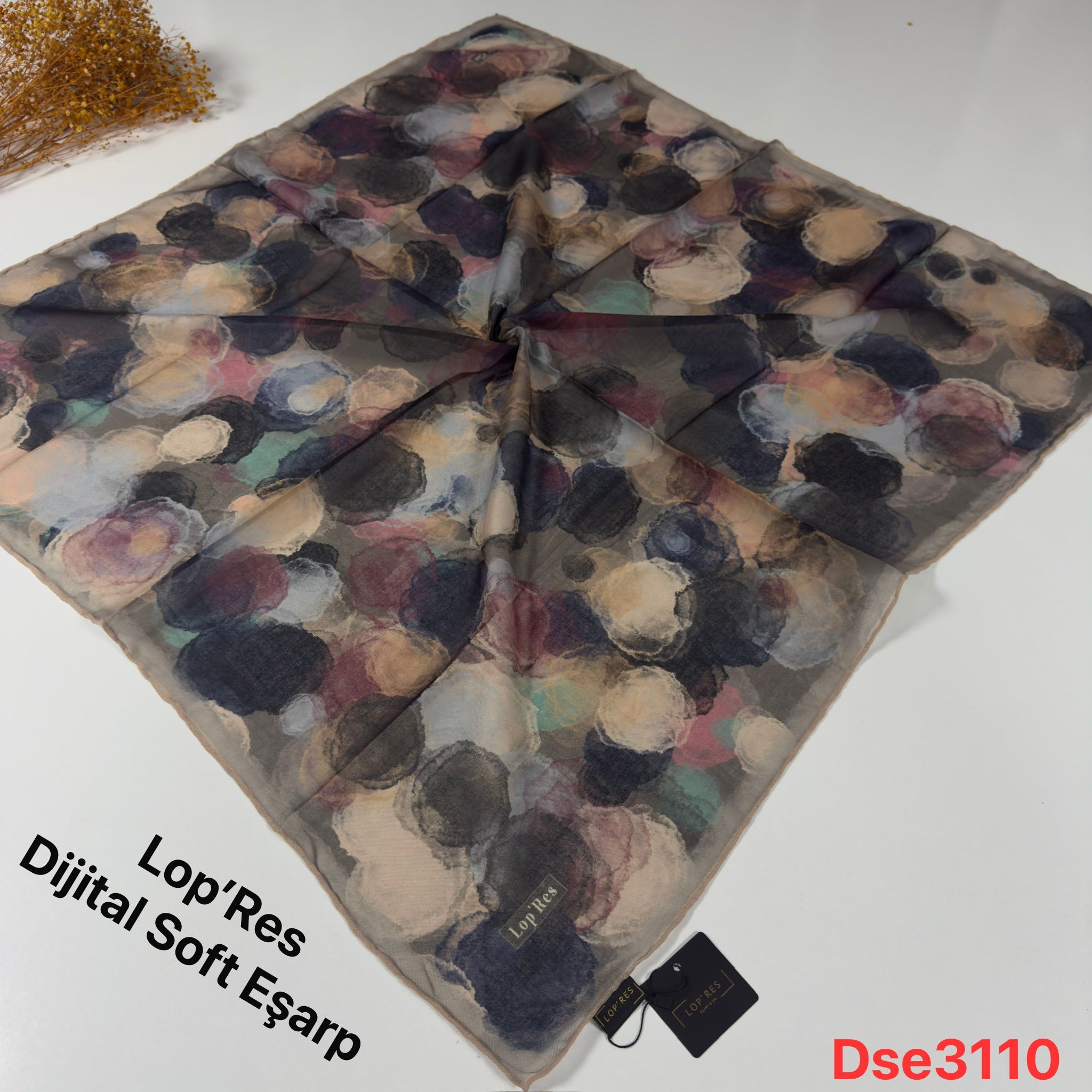 Lopres El Dikişli Soft Eşarp DSE31 - 10