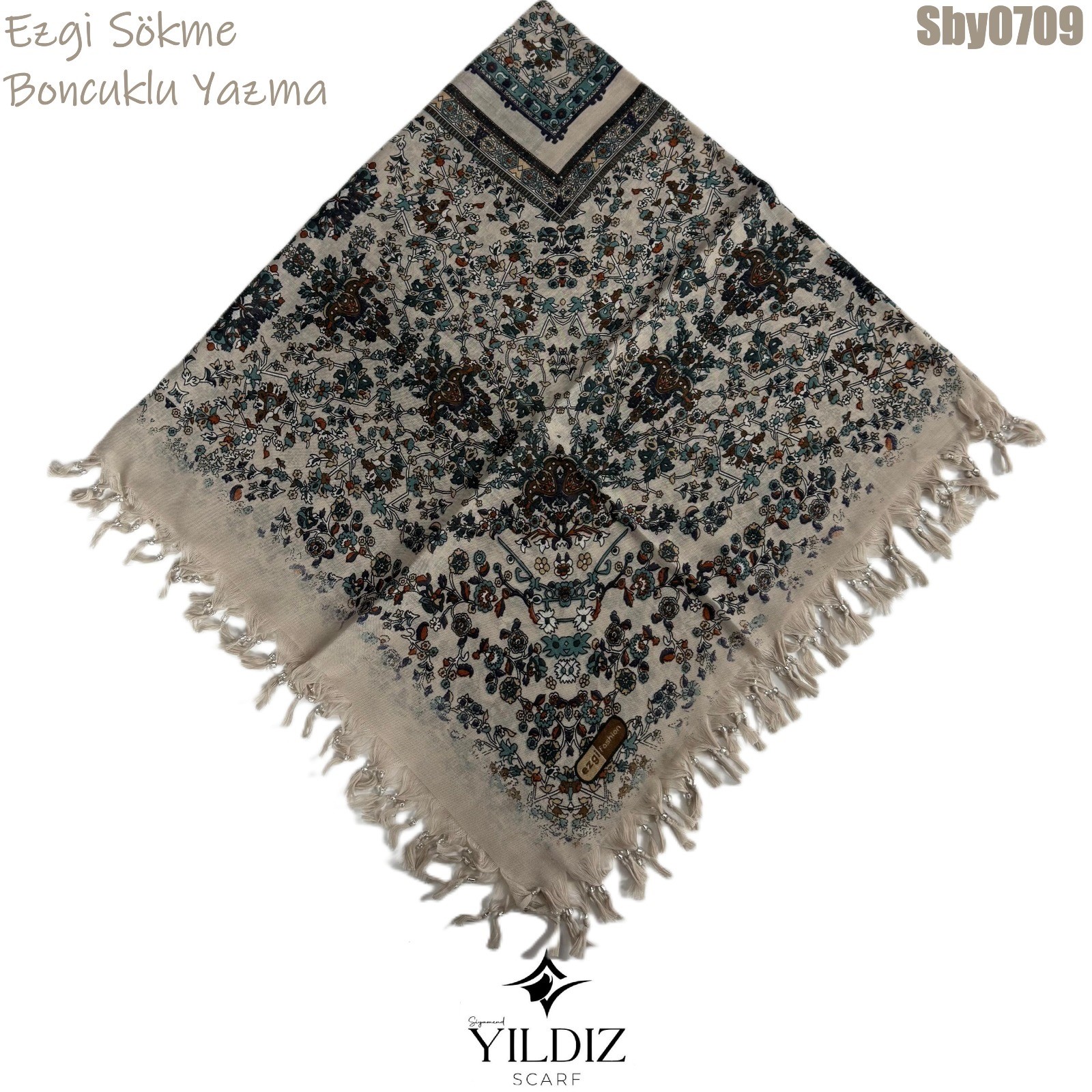 Ezgi Sökme Boncuklu Yazma SBY07 - 9
