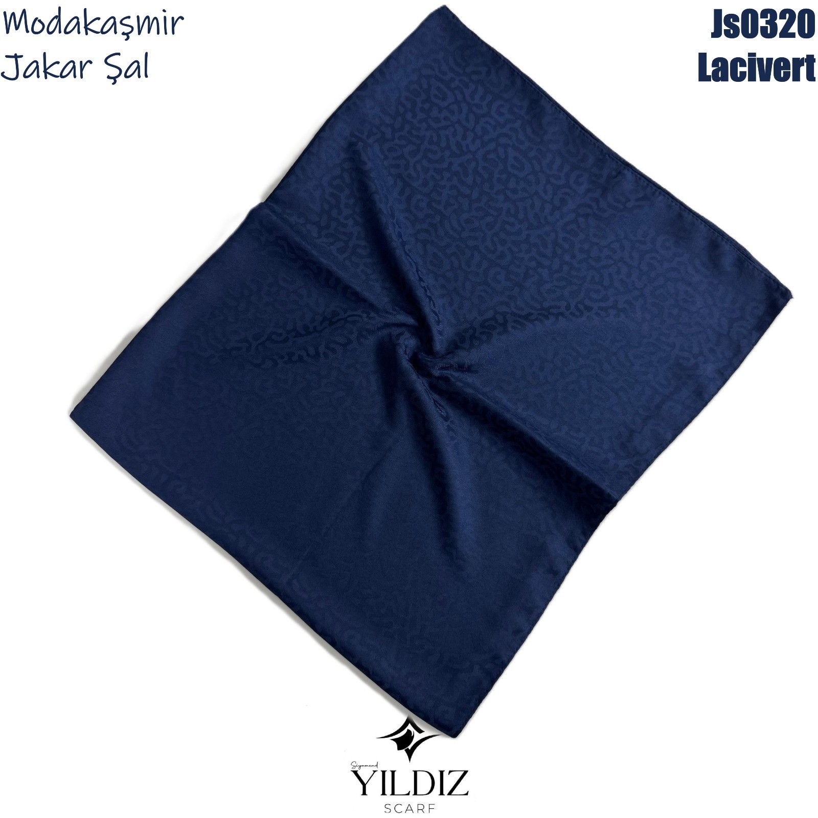 AD-59 Modakaşmir Jakar Şal- Lacivert