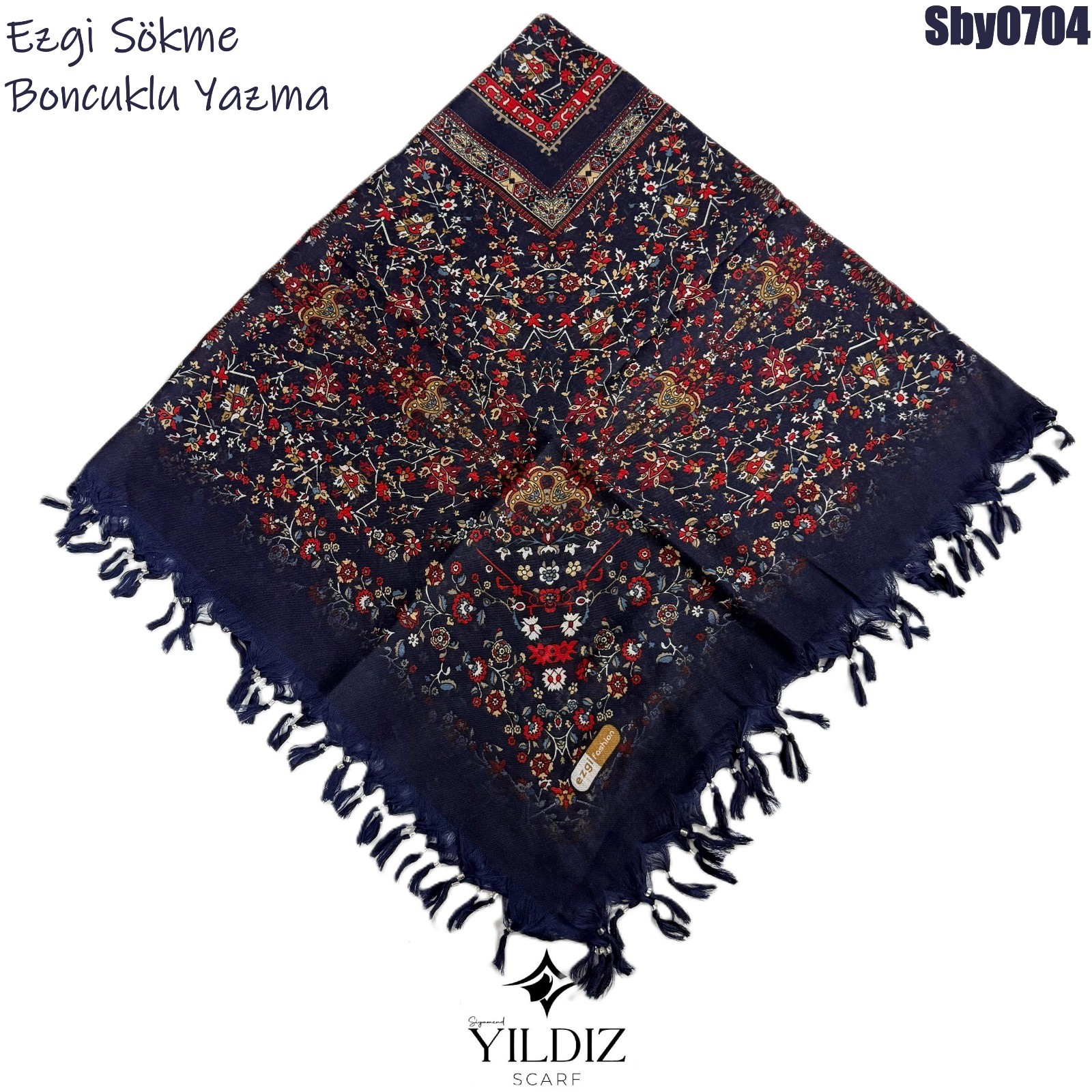Ezgi Sökme Boncuklu Yazma SBY07 - 4