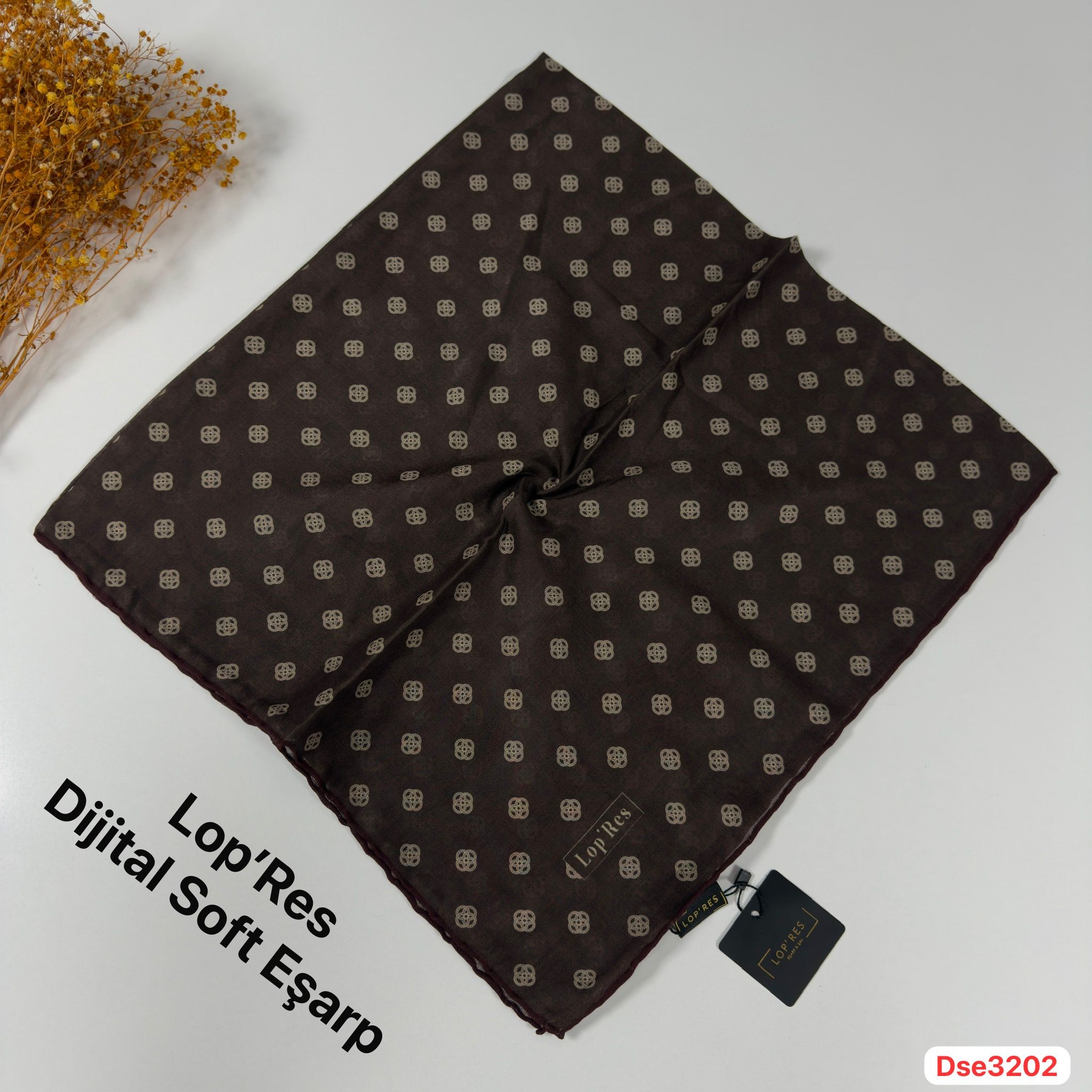 Lopres El Dikişli Soft Eşarp DSE32 - 2