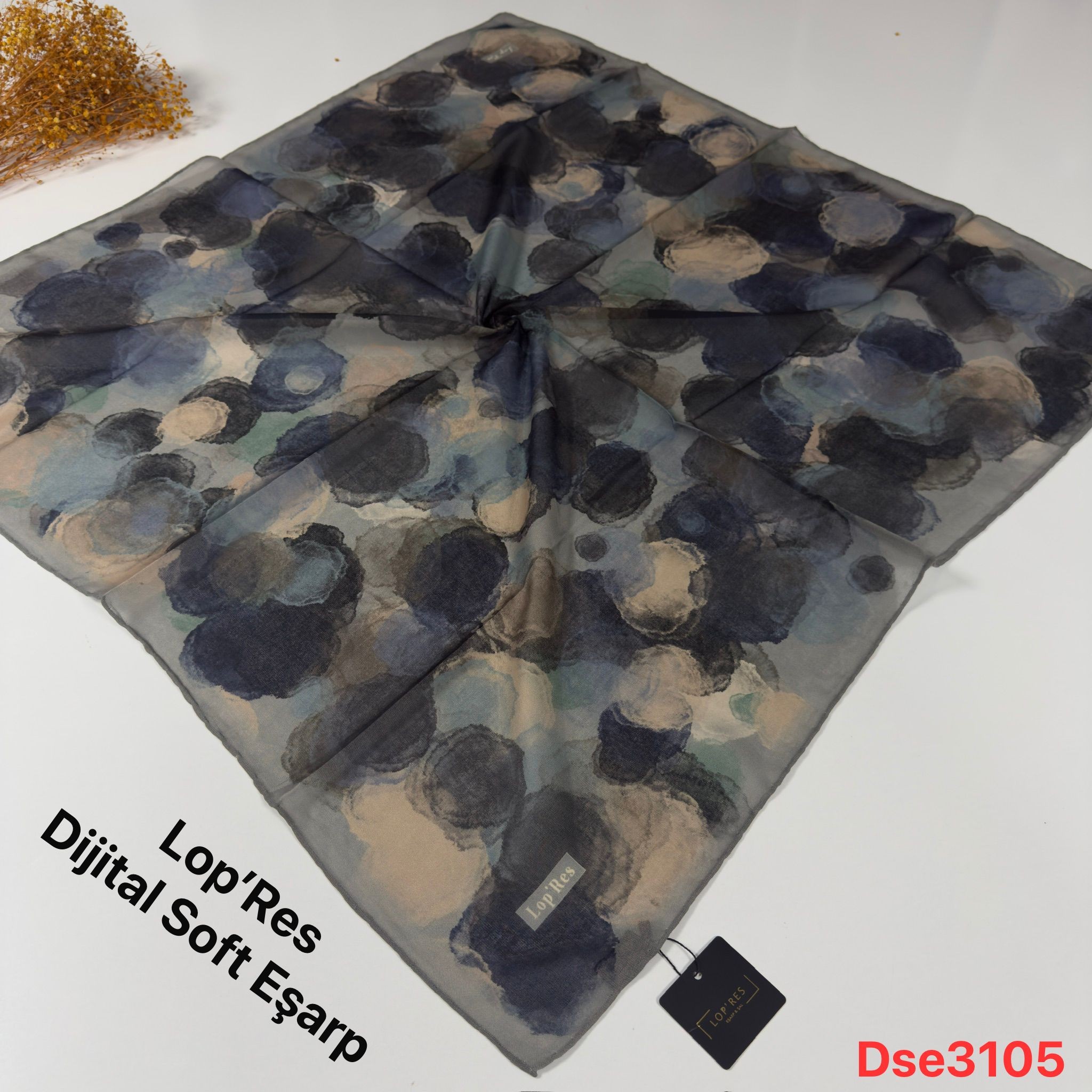 Lopres El Dikişli Soft Eşarp DSE31 - 5