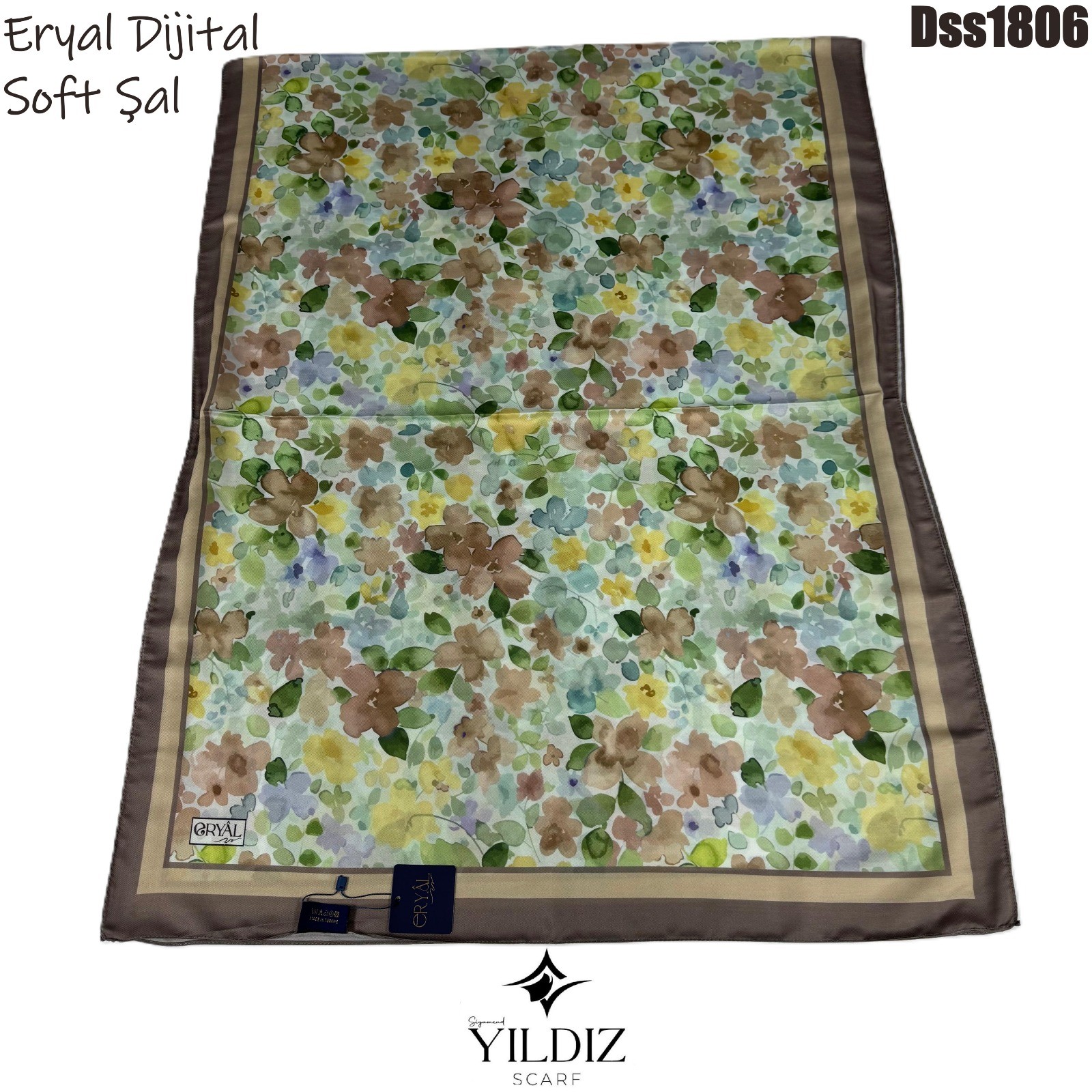 N-264 Eryal Dijital Soft Şal