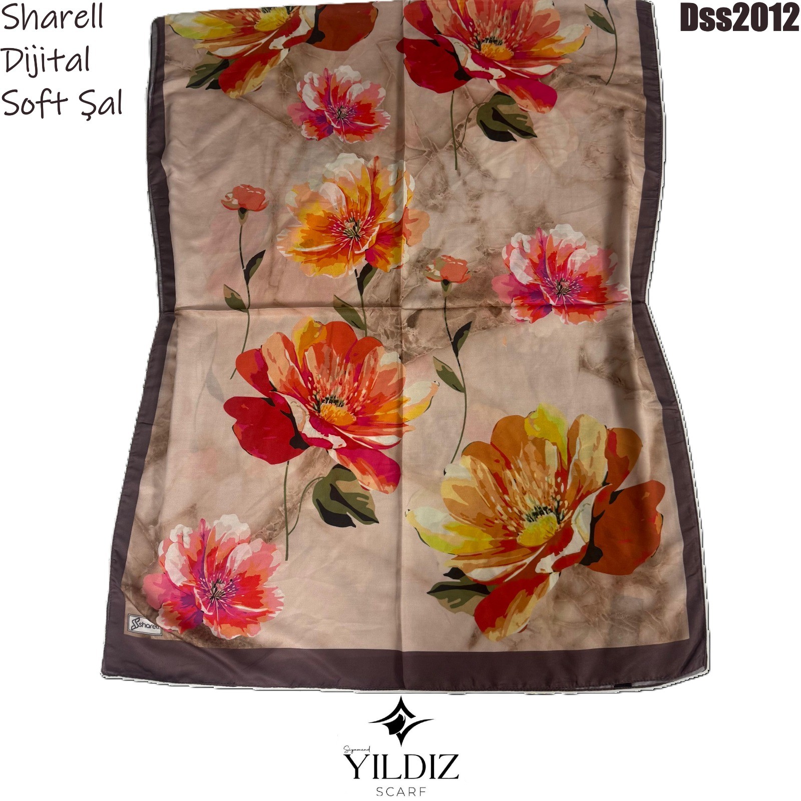 N-300 Sharell Dijital Soft Şal