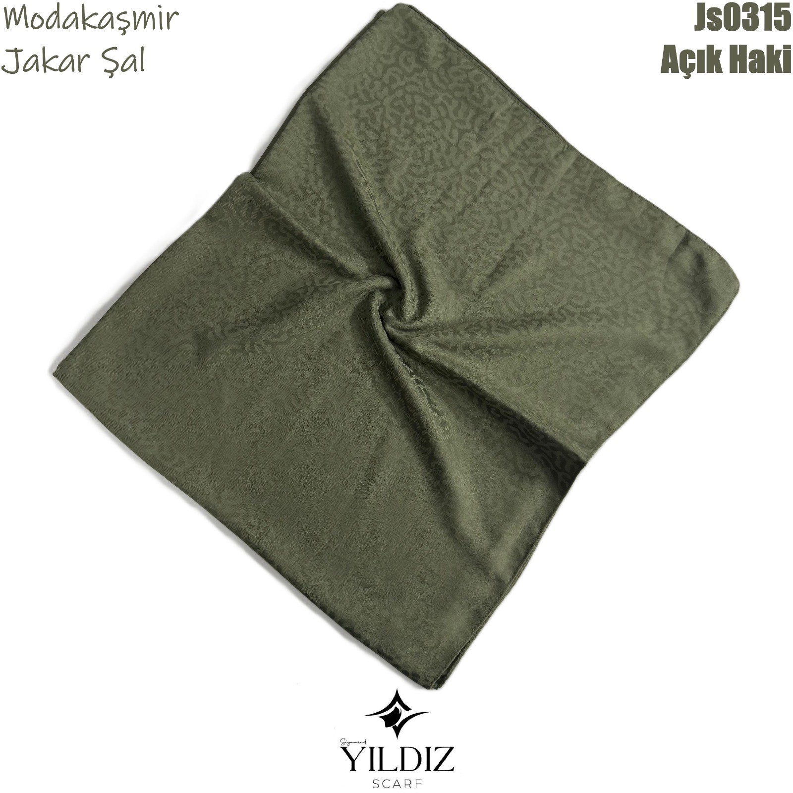 AD-54 Modakaşmir Jakar Şal- Açık Haki