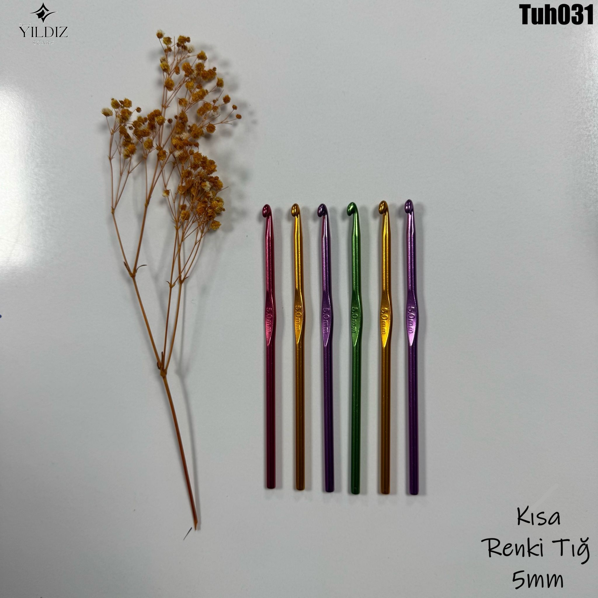 TH-31 Kısa Renkli Tığ 5,0mm