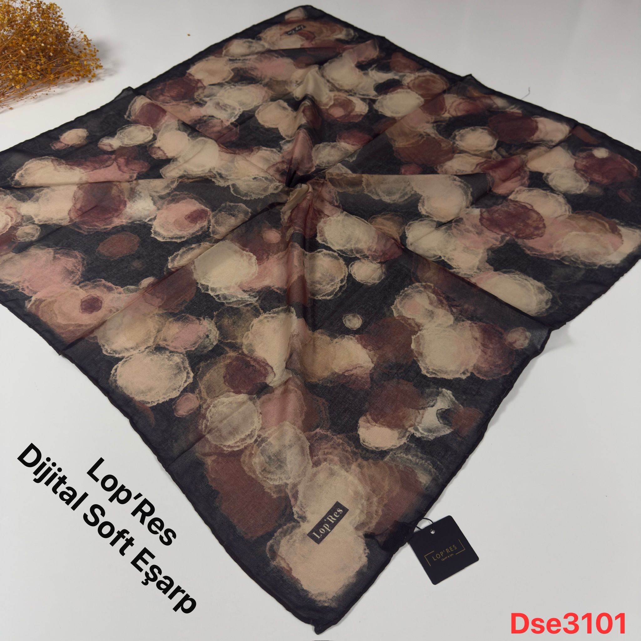 Lopres El Dikişli Soft Eşarp DSE31 - 1