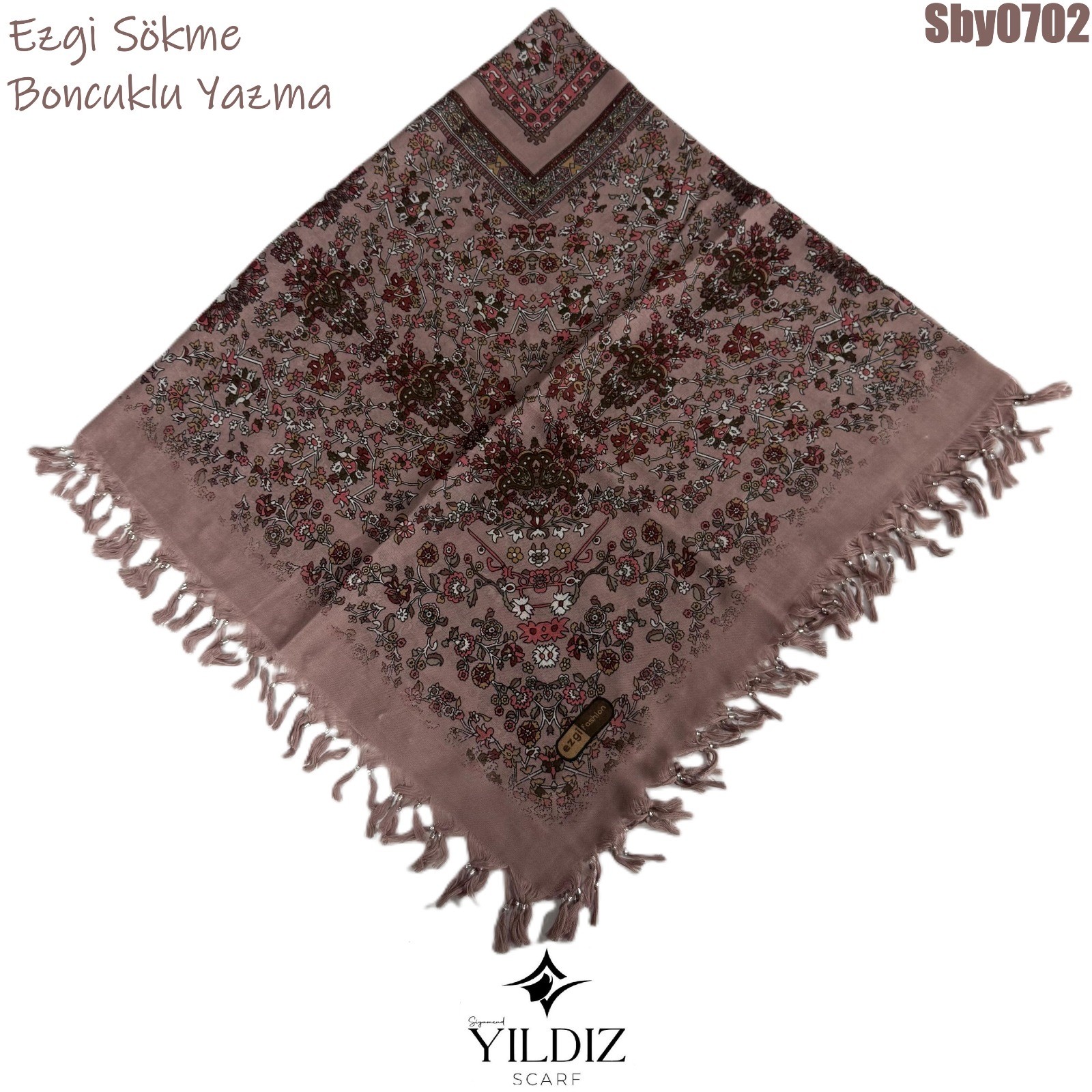 Ezgi Sökme Boncuklu Yazma SBY07 - 2
