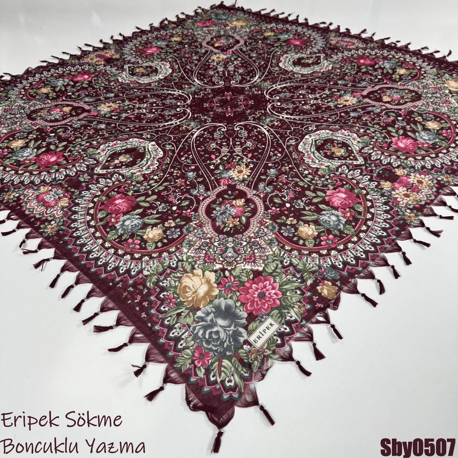 J-79 Eripek Sökme Boncuklu Yazma