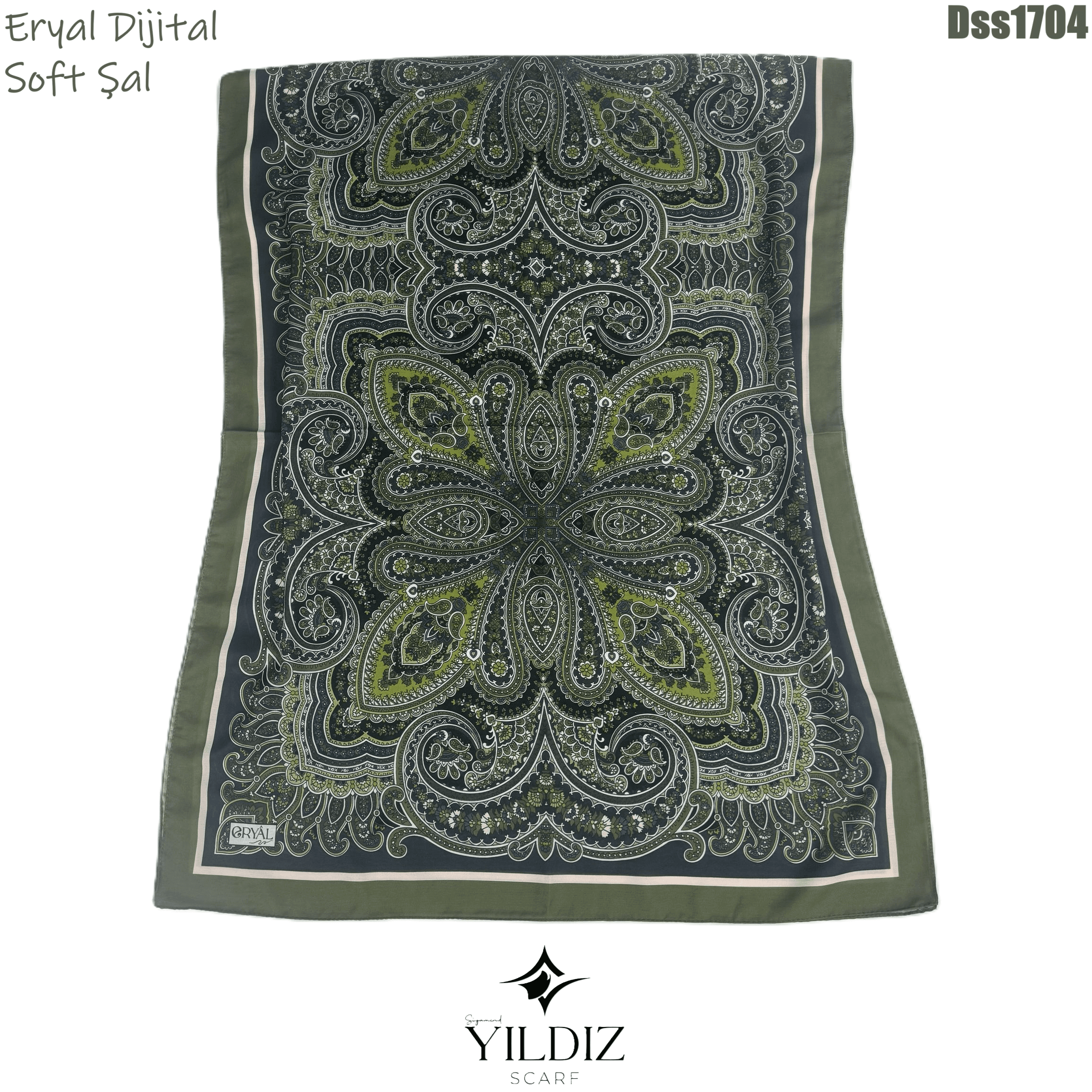 N-247 Eryal Dijital Soft Şal