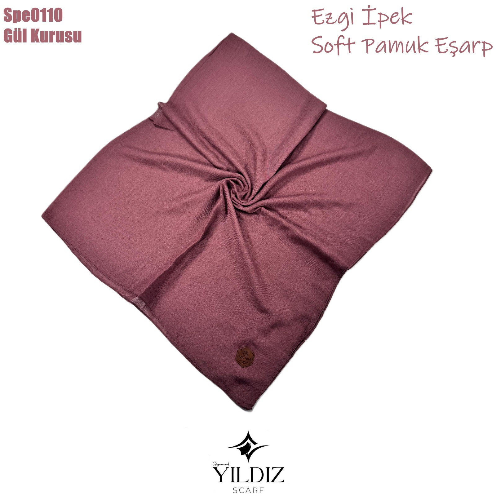 T-10 Ezgi İpek Soft Pamuk Eşarp
