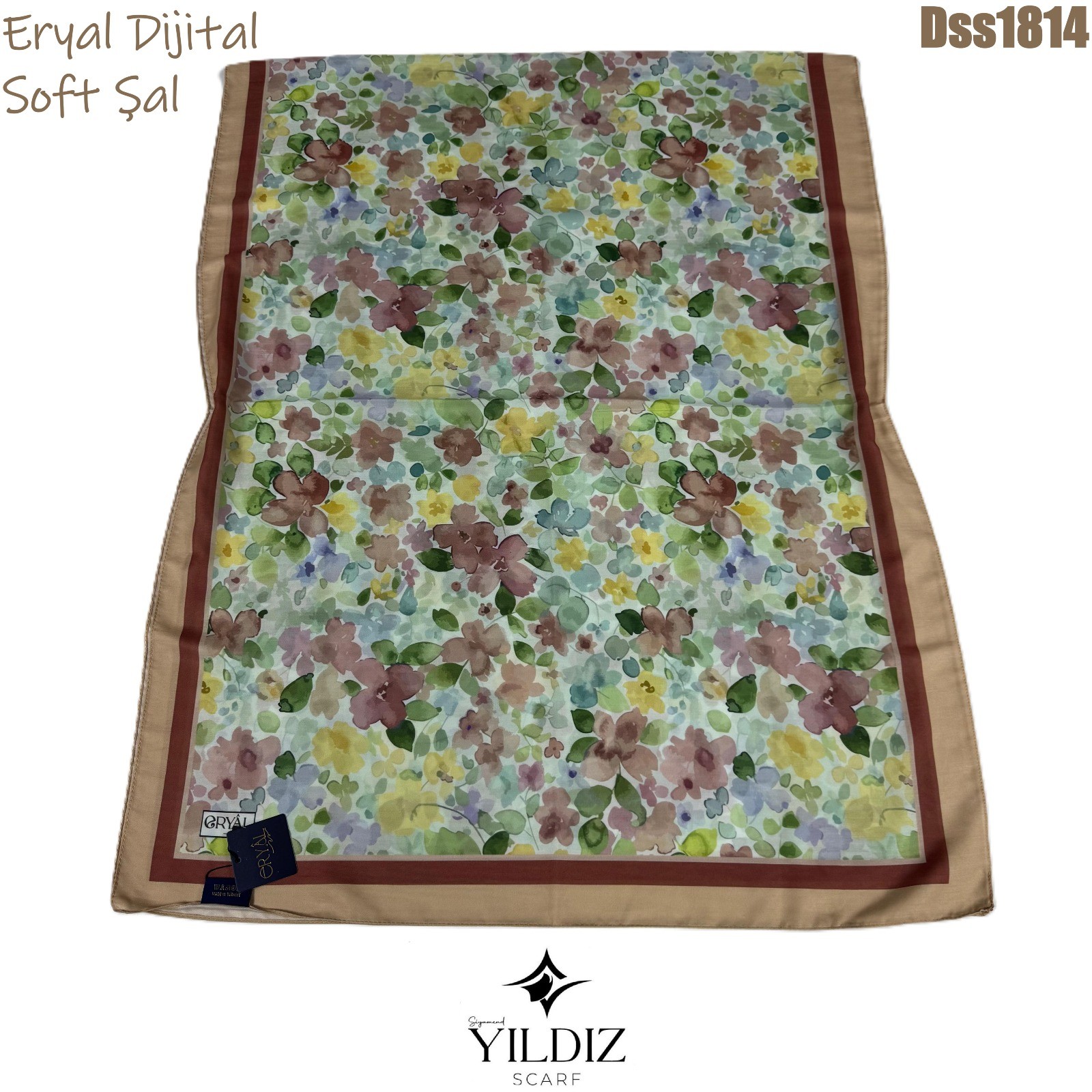 N-272 Eryal Dijital Soft Şal