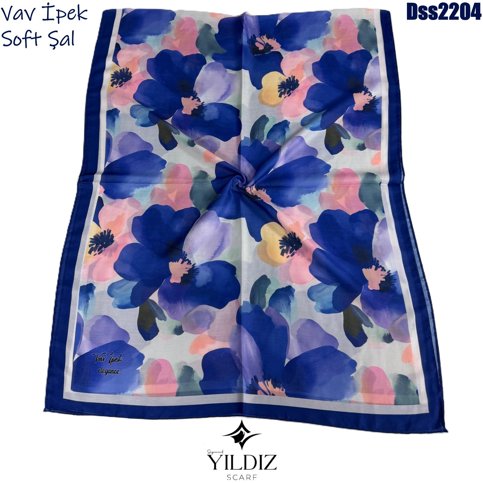 Vav İpek Dijital Soft Şal - DSS22 - 4