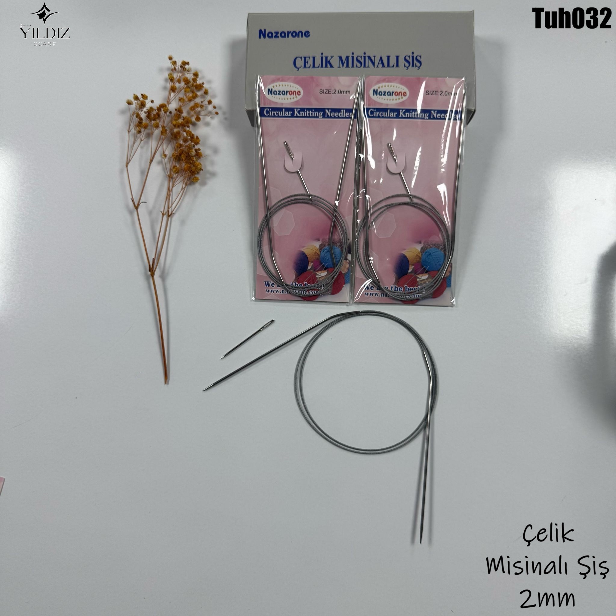 TH-32 Çelik Misinalı Şiş 2mm