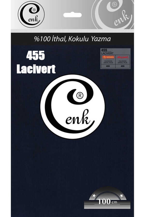 100cm Cenk Düz Yazma- Lacivert (455)