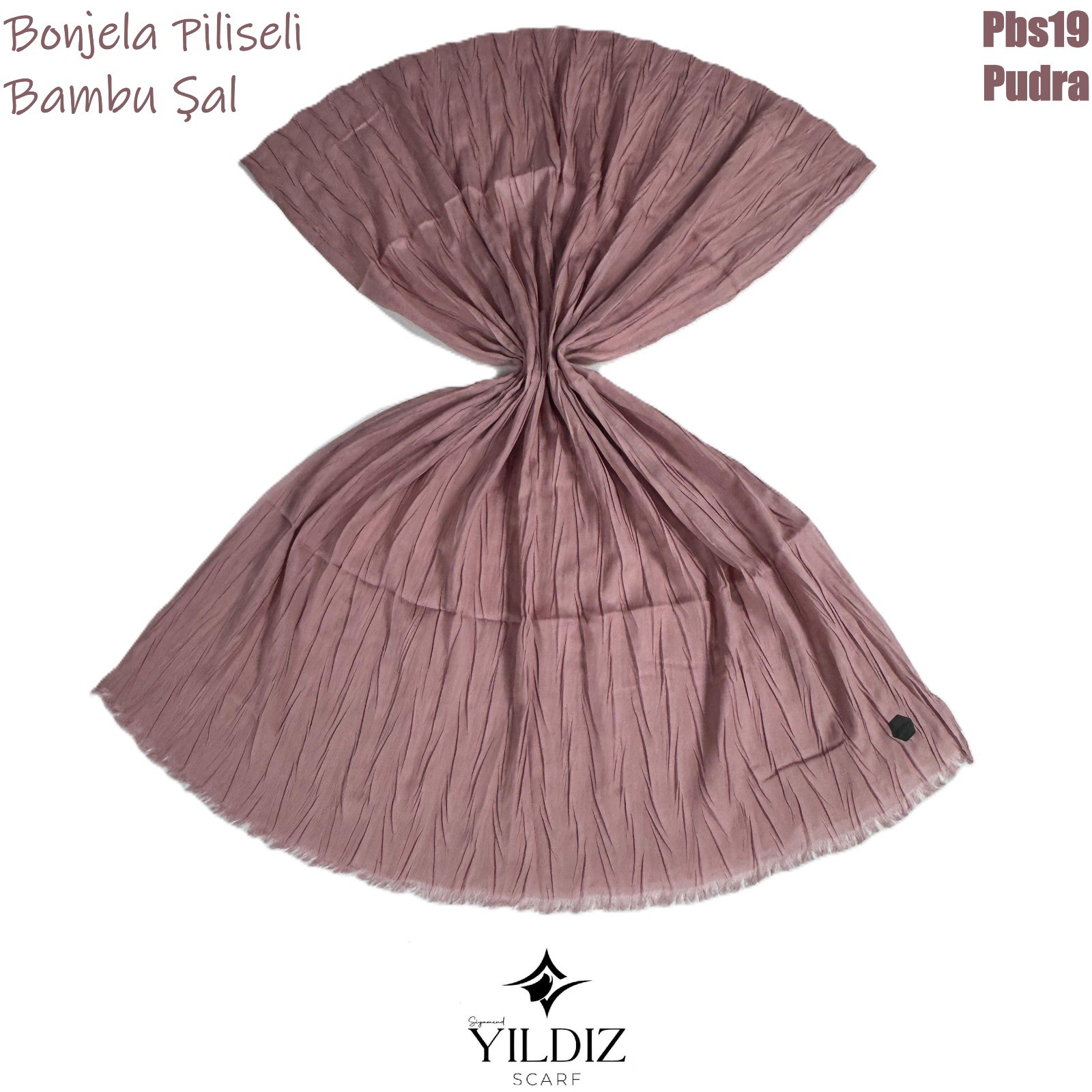 PB-19 Piliseli Bambu Şal- Pudra