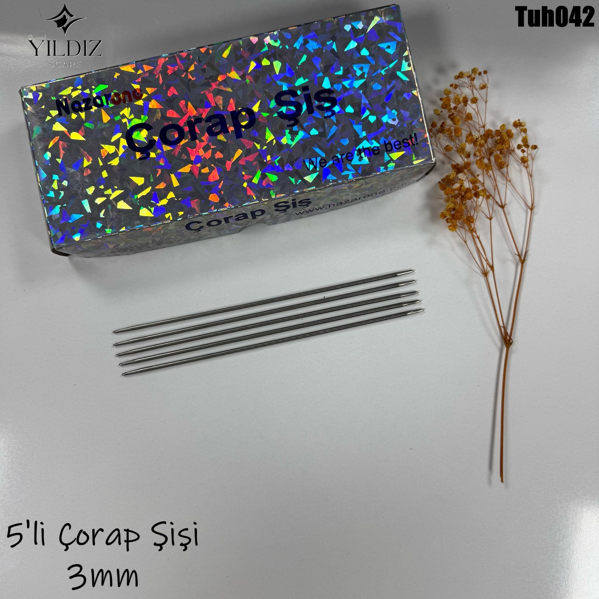 TH-42 5'li Çorap Şişi 3mm