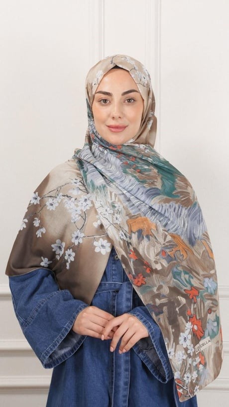 Locella Pamuk Vual Şal PVS01 - 1