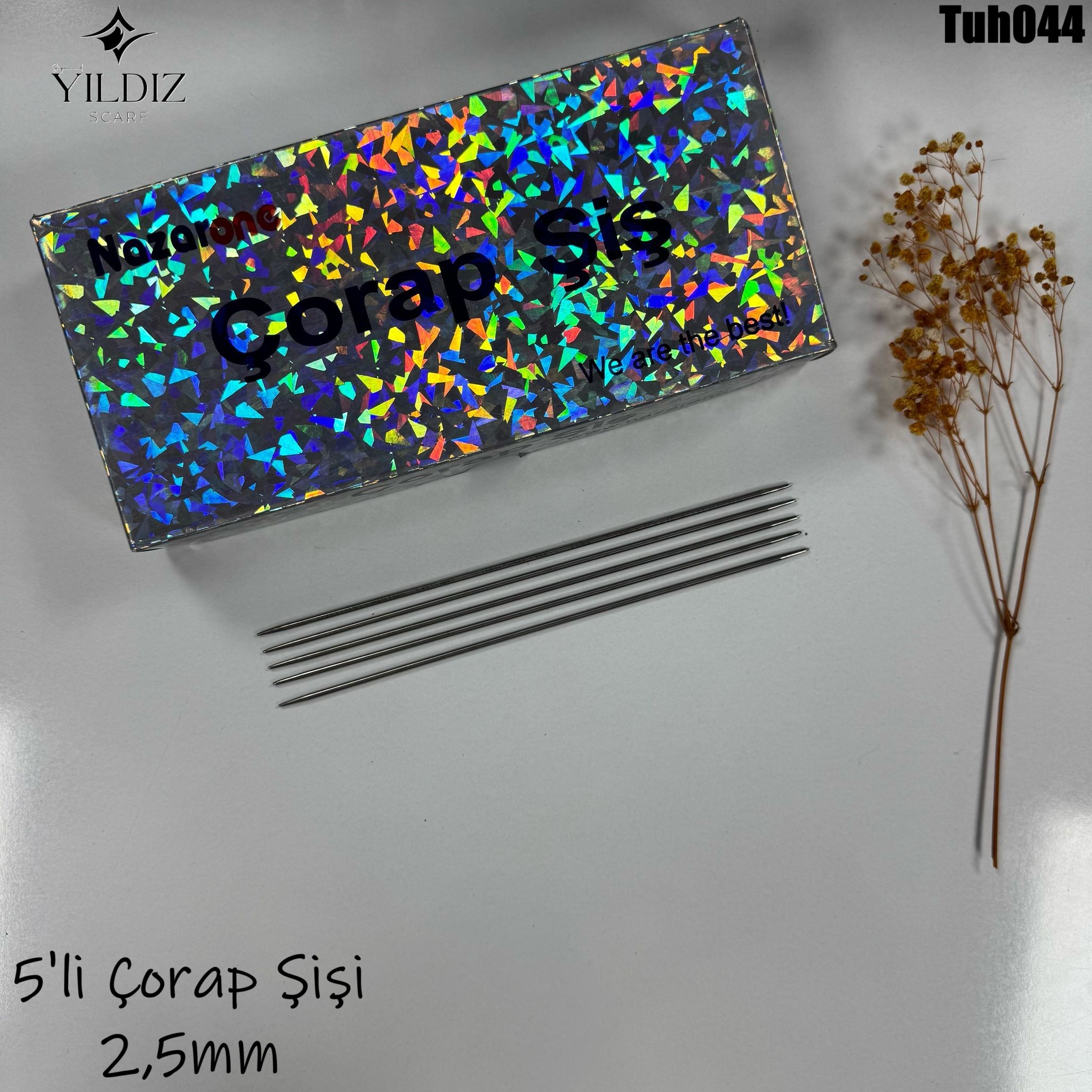 TH-44 5'li Çorap Şişi 2,5mm
