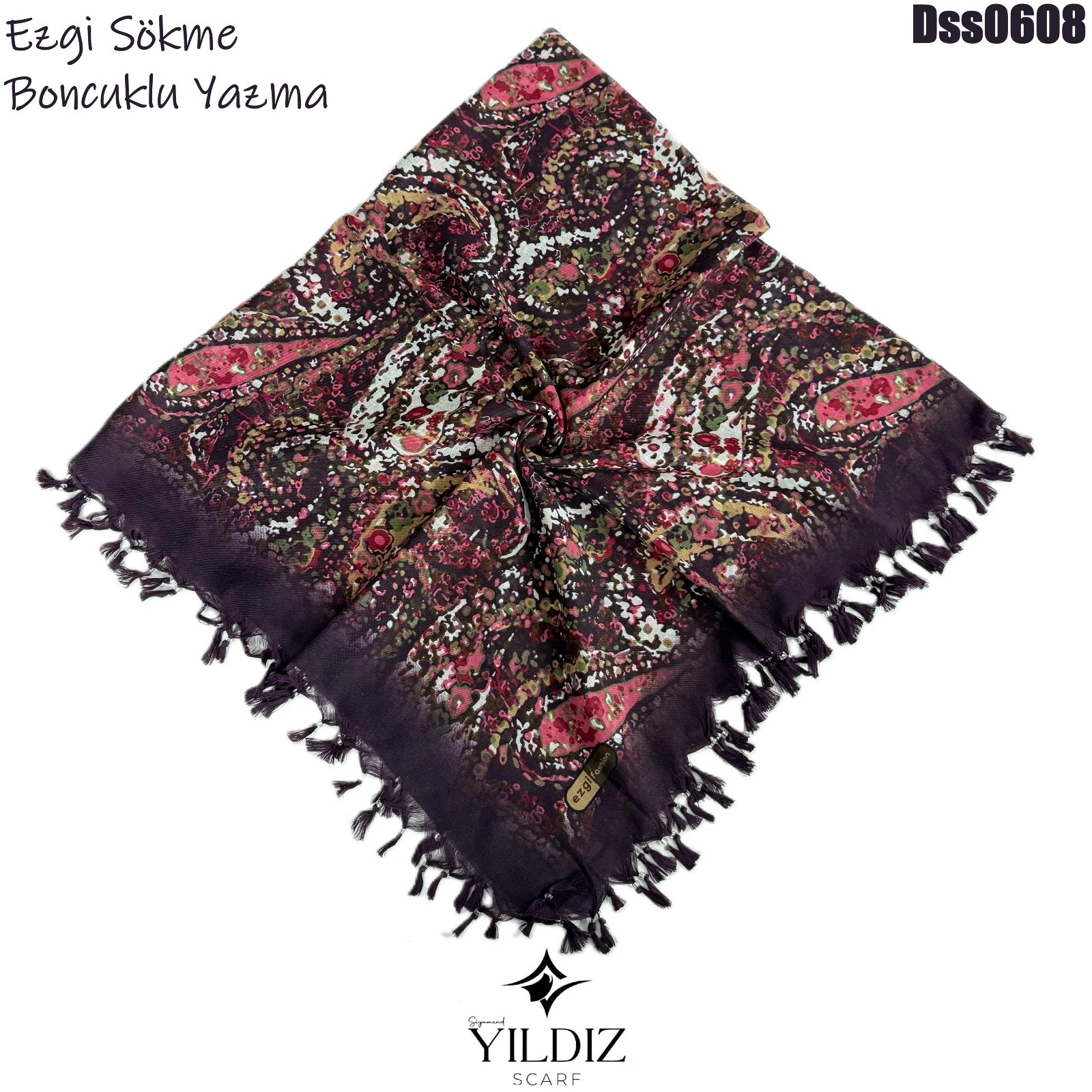 Ezgi Sökme Boncuklu Yazma SBY06 - 8