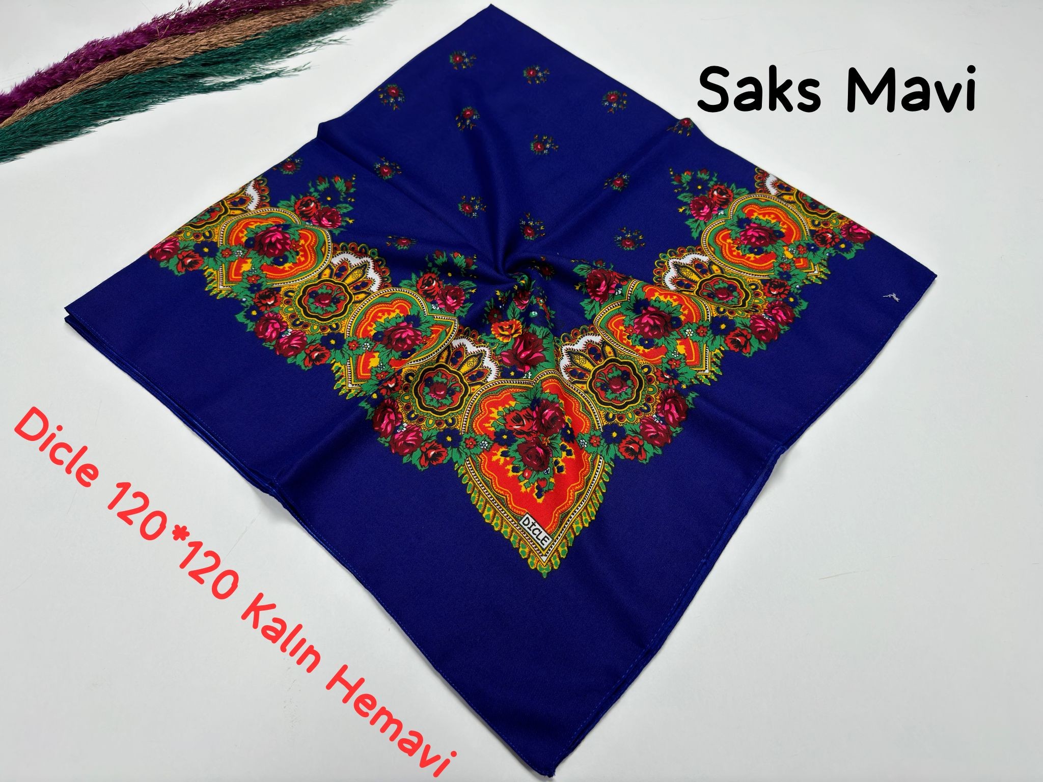 Dicle 120 cm Hemavi - Saks Mavi