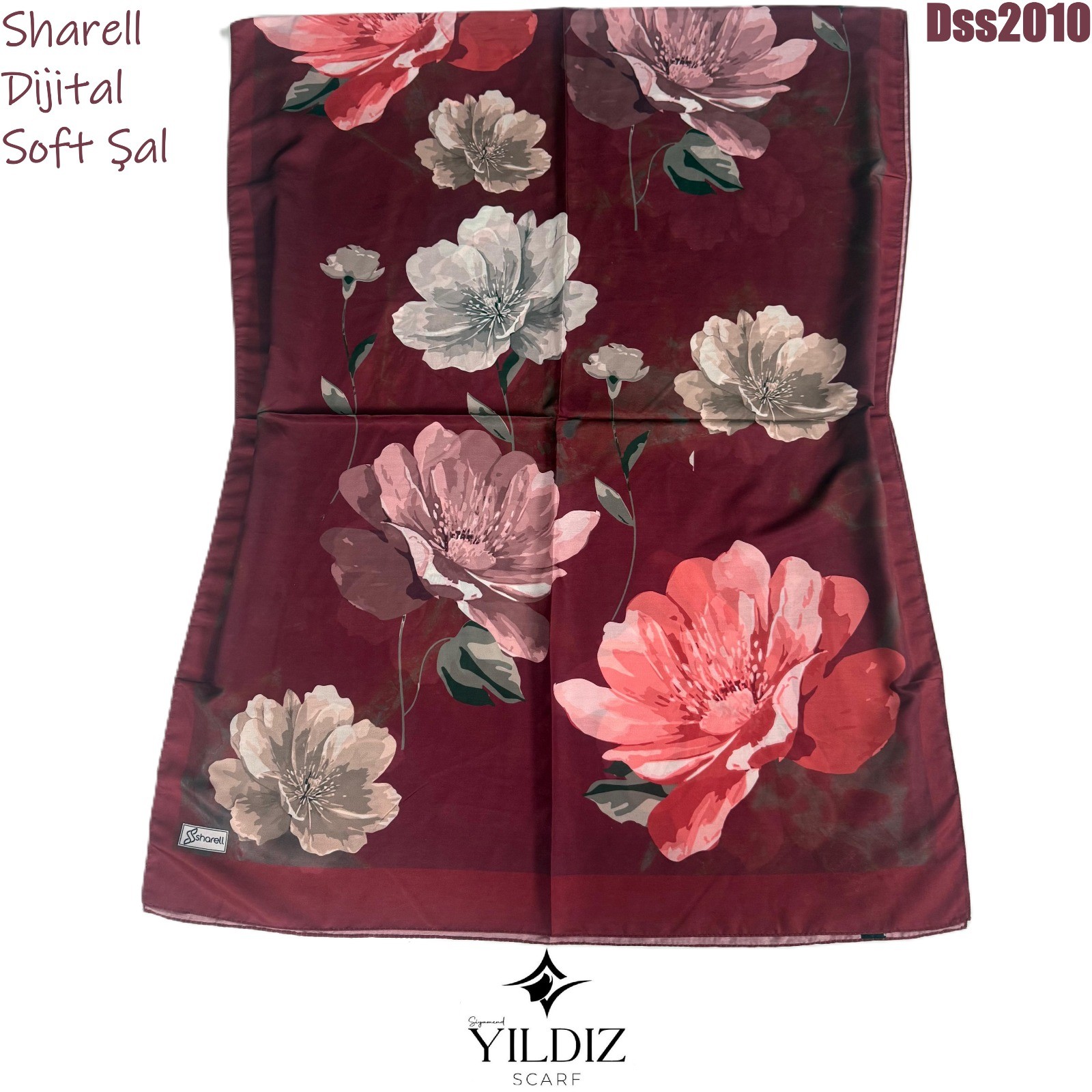 N-298 Sharell Dijital Soft Şal