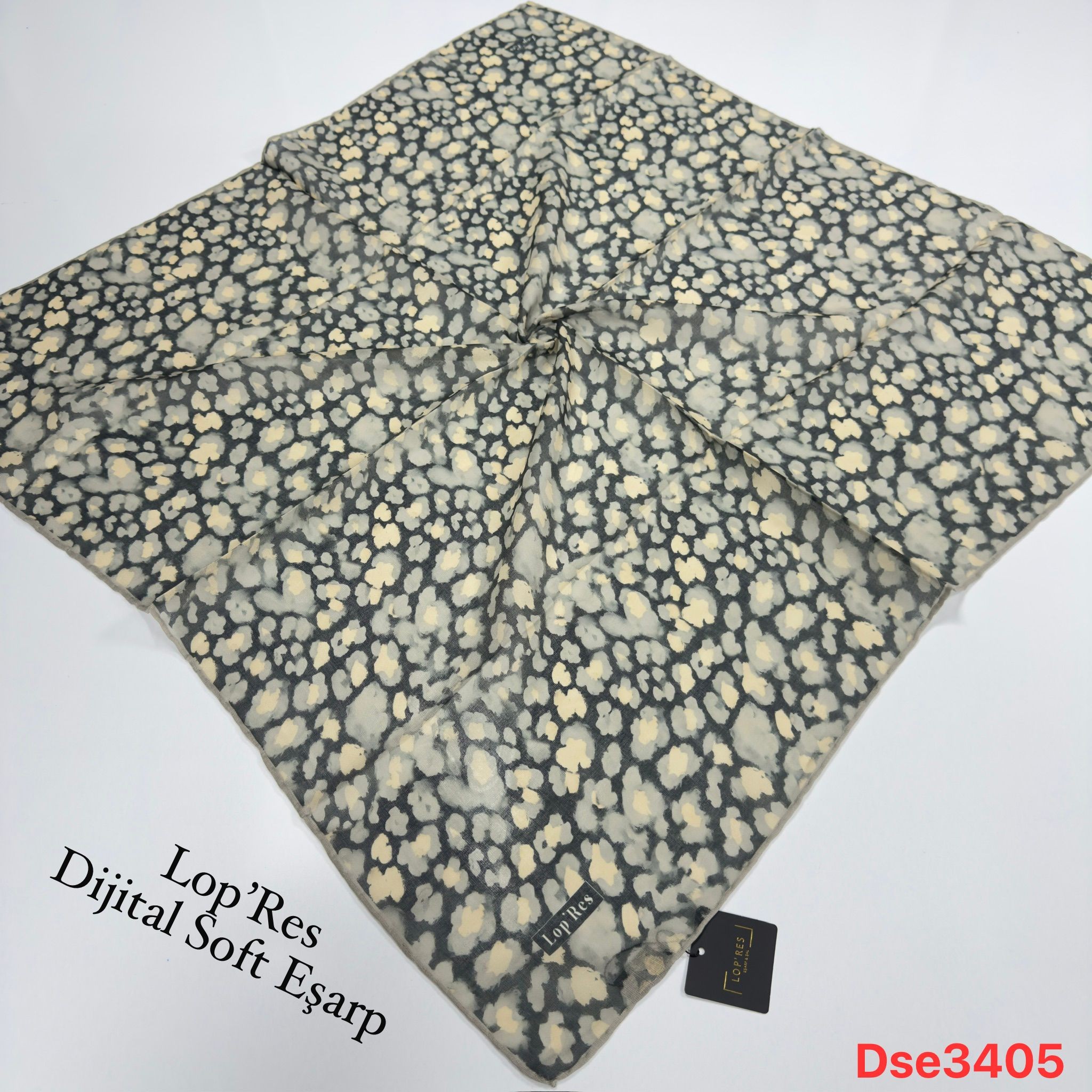 Lopres El Dikişli Soft Eşarp DSE34 - 5