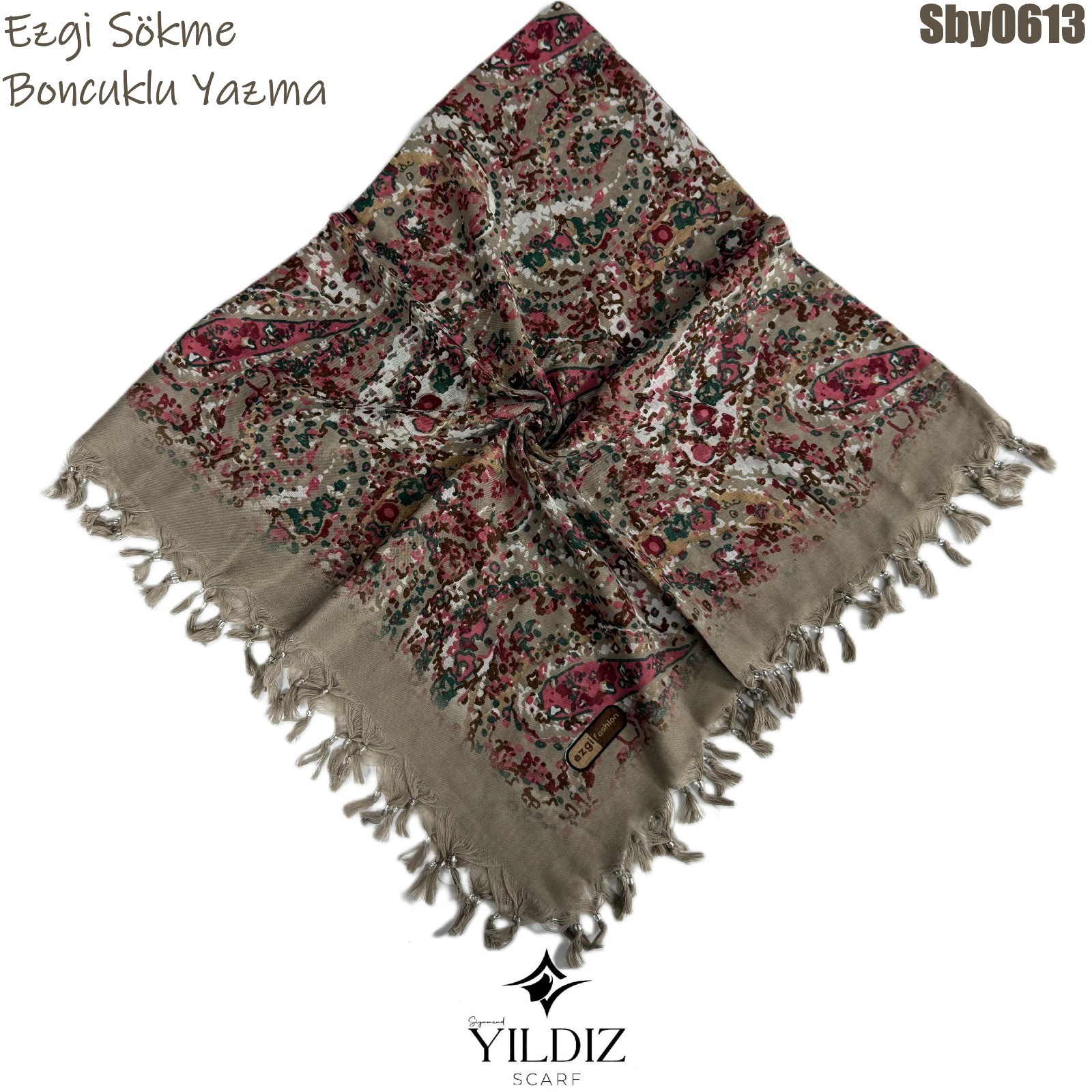 Ezgi Sökme Boncuklu Yazma SBY06 - 13