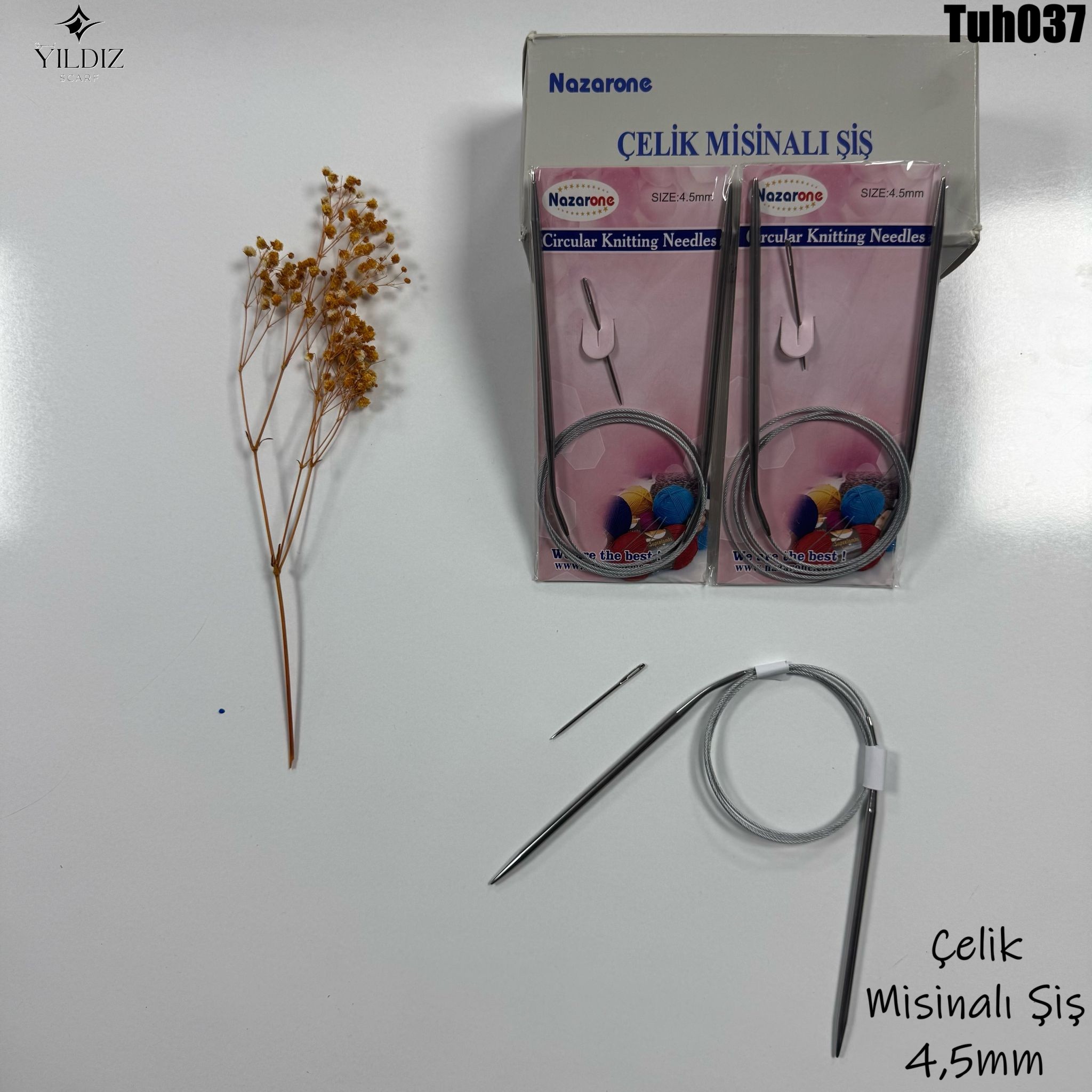 TH-37 Çelik Misinalı Şiş 4,5mm