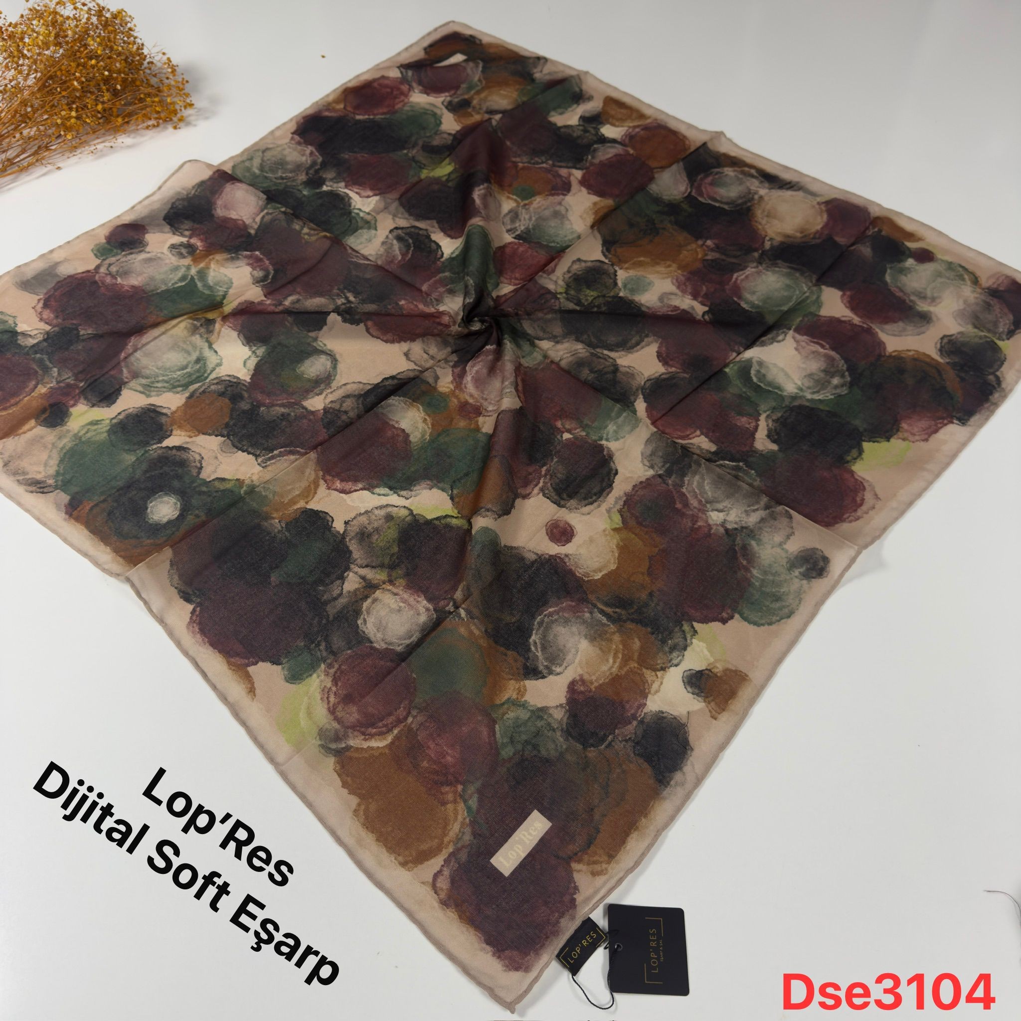 Lopres El Dikişli Soft Eşarp DSE31 - 4