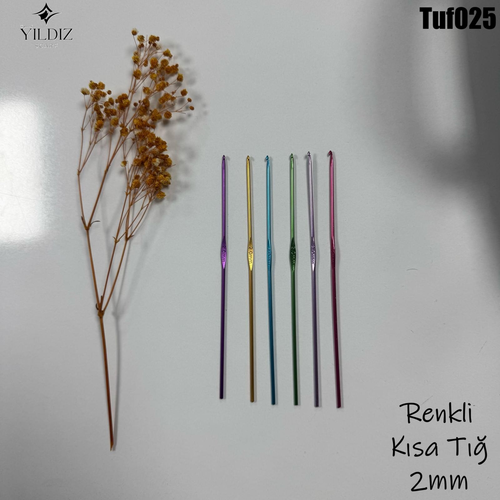 TH-25 Kısa Renkli Tığ 2.0mm